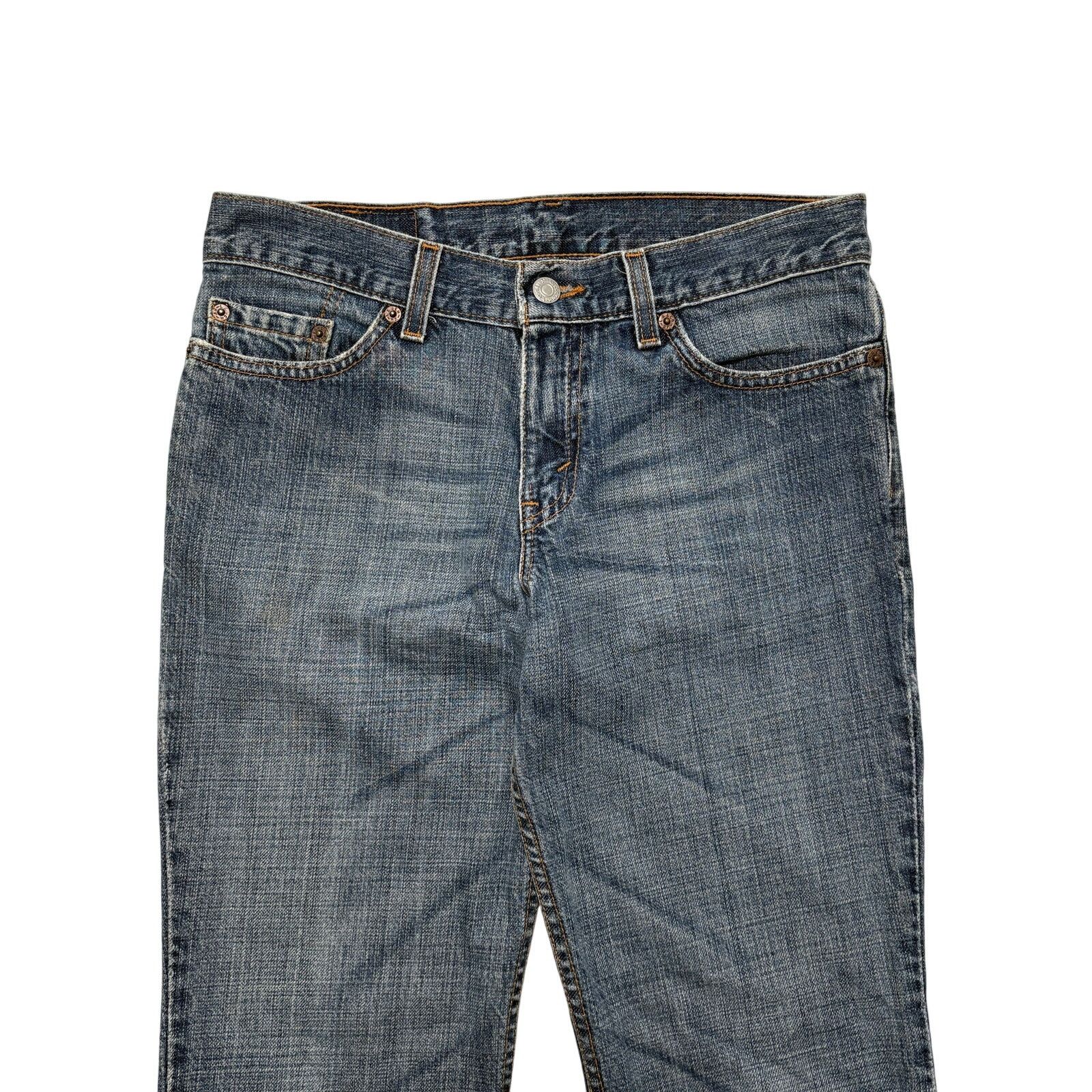 Levi's VTG 90s Levi's 518 Low Rise Bootcut Flare Jeans Blue 30x31 Size 30" / US 8 / IT 44 - 2 Thumbnail