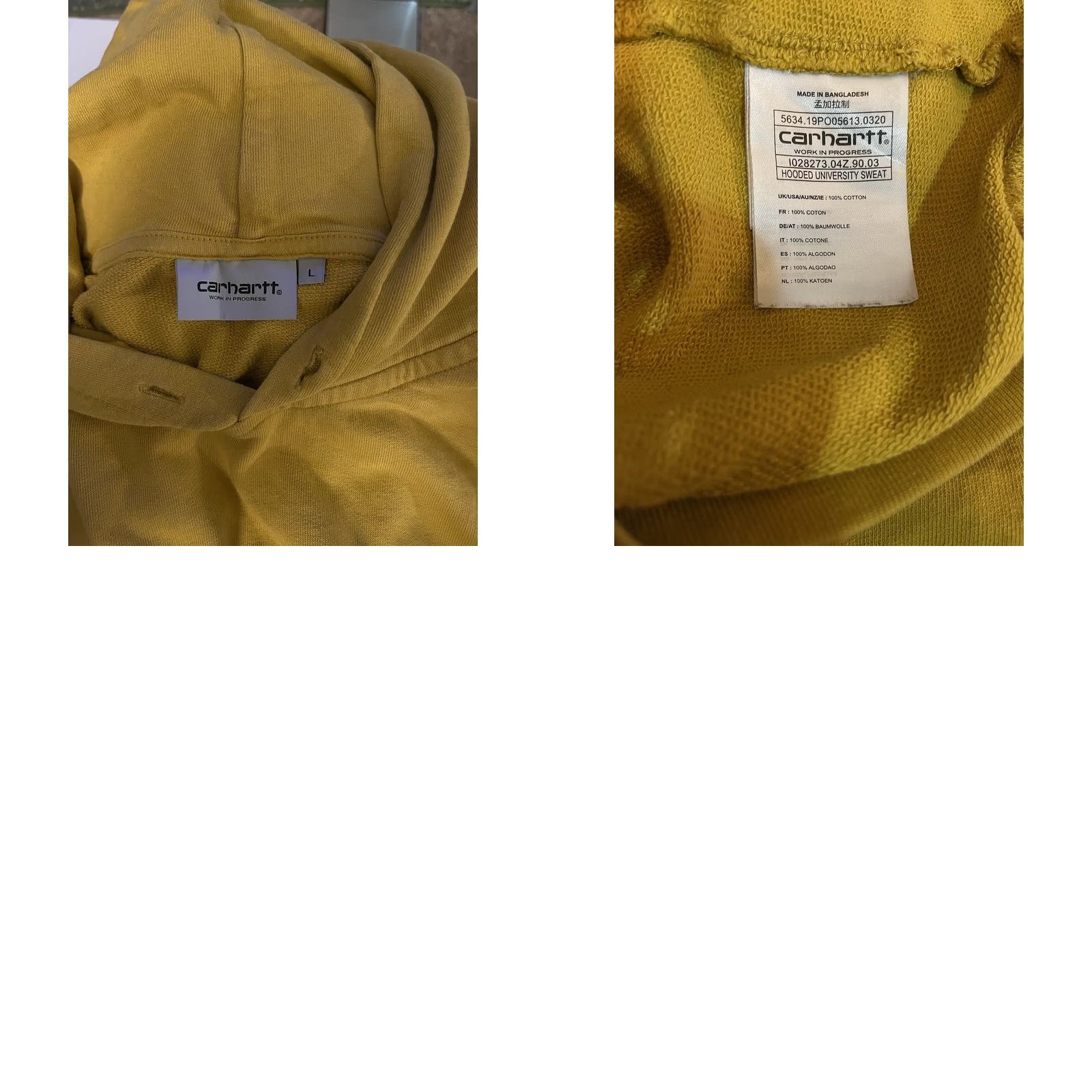 Carhartt Carhart Work In Progress Hoodie Jacket Women’s Size Large Hooded Pullover J-1214 Size L / US 10 / IT 46 - 8 Thumbnail