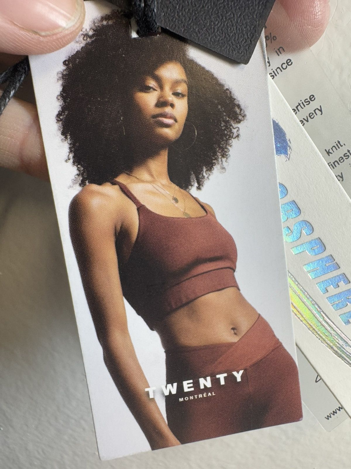 Carbon NWT Twenty Montreal shimmery Brown sports bra XS Carbon38 Size XS / US 0-2 / IT 36-38 - 1 Thumbnail