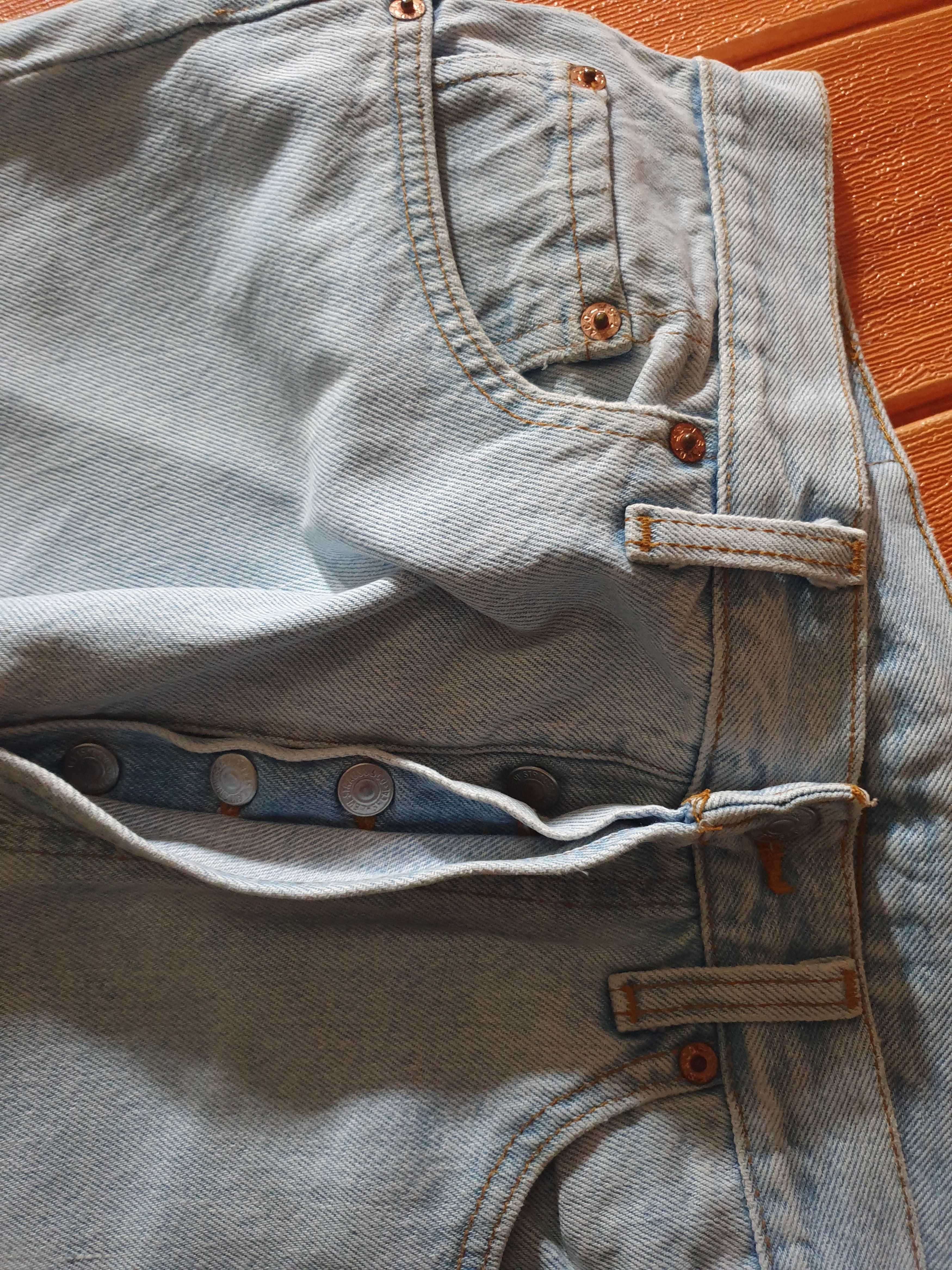 Levi's Vintage levis 501 button 520 made in Japan pant Size US 31 - 2 Thumbnail