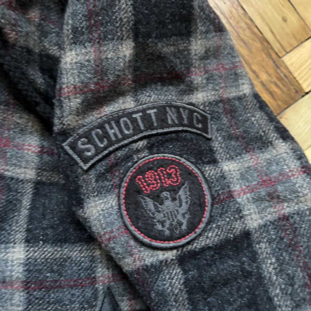 Schott Vintage 90’s Archive Schott NYC Wool Jacket Size US S / EU 44-46 / 1 - 11 Thumbnail