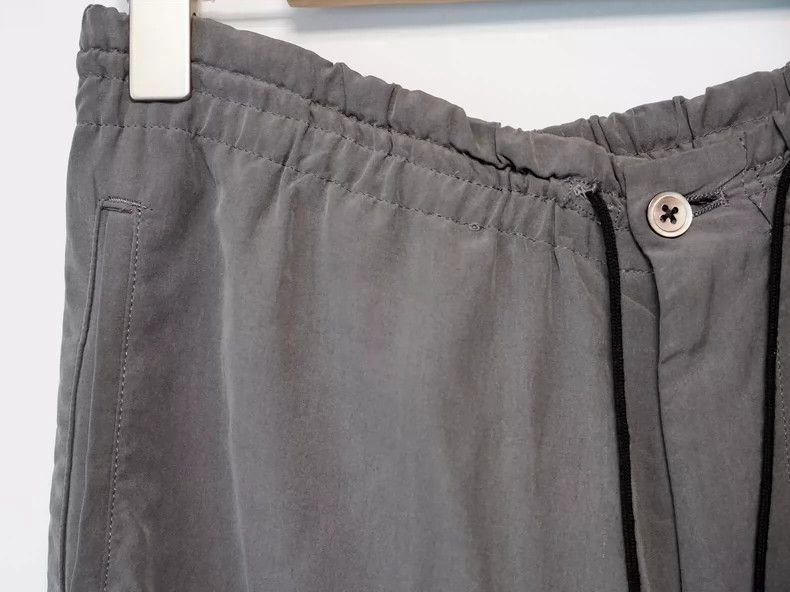 Yohji Yamamoto Yohji Yamamoto size s 1999 SS Companion Silk Twilight Grey Size US 28 / EU 44 - 4 Thumbnail