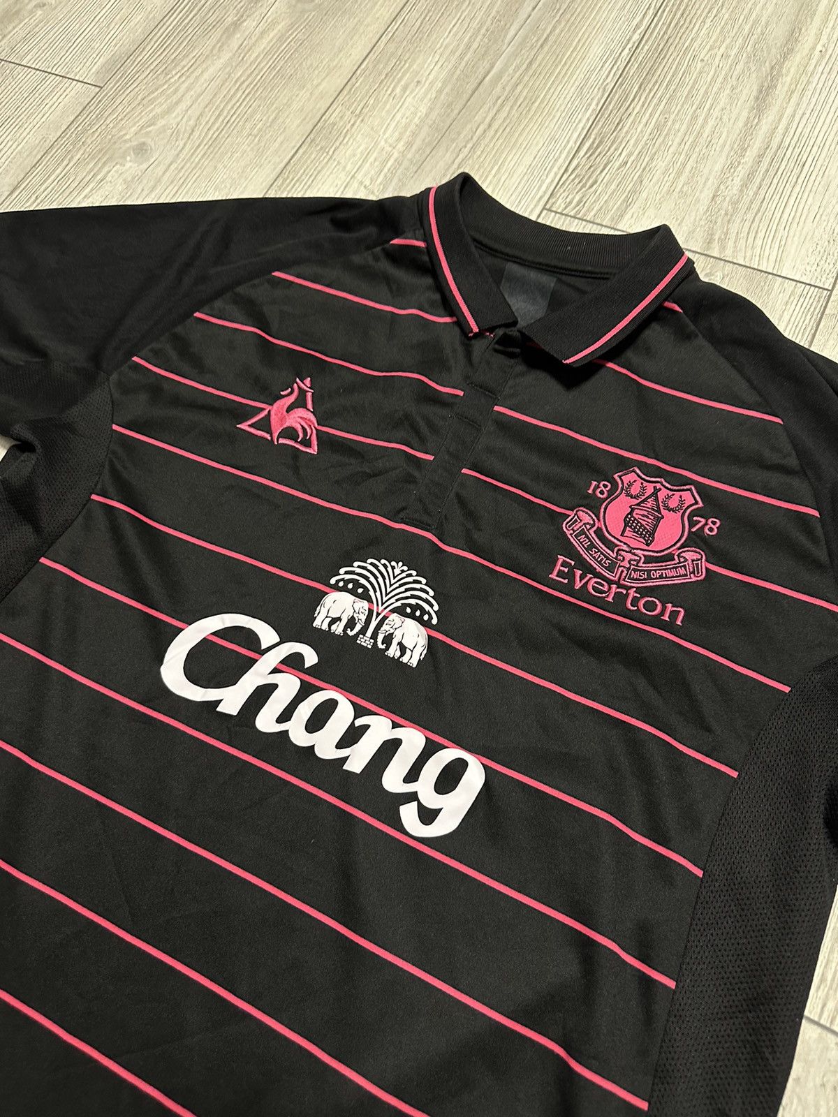 Le Coq Sportif Le Coq Sportif FC Everton 2009 2010 away shirt jersey soccer Size US XL / EU 56 / 4 - 2 Thumbnail