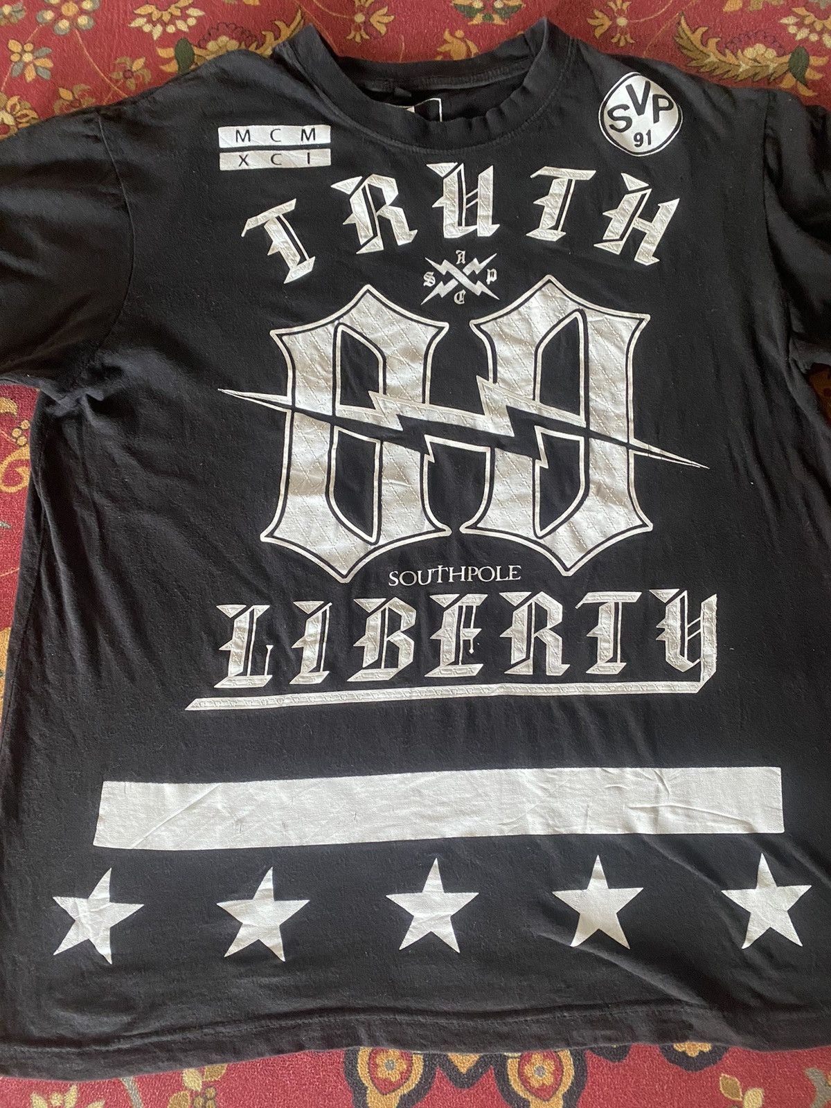 Ecko Unltd. Vintage Southpole Mcmxci TRUTH LIBERTY Shirt Size US L / EU 52-54 / 3 - 3 Thumbnail