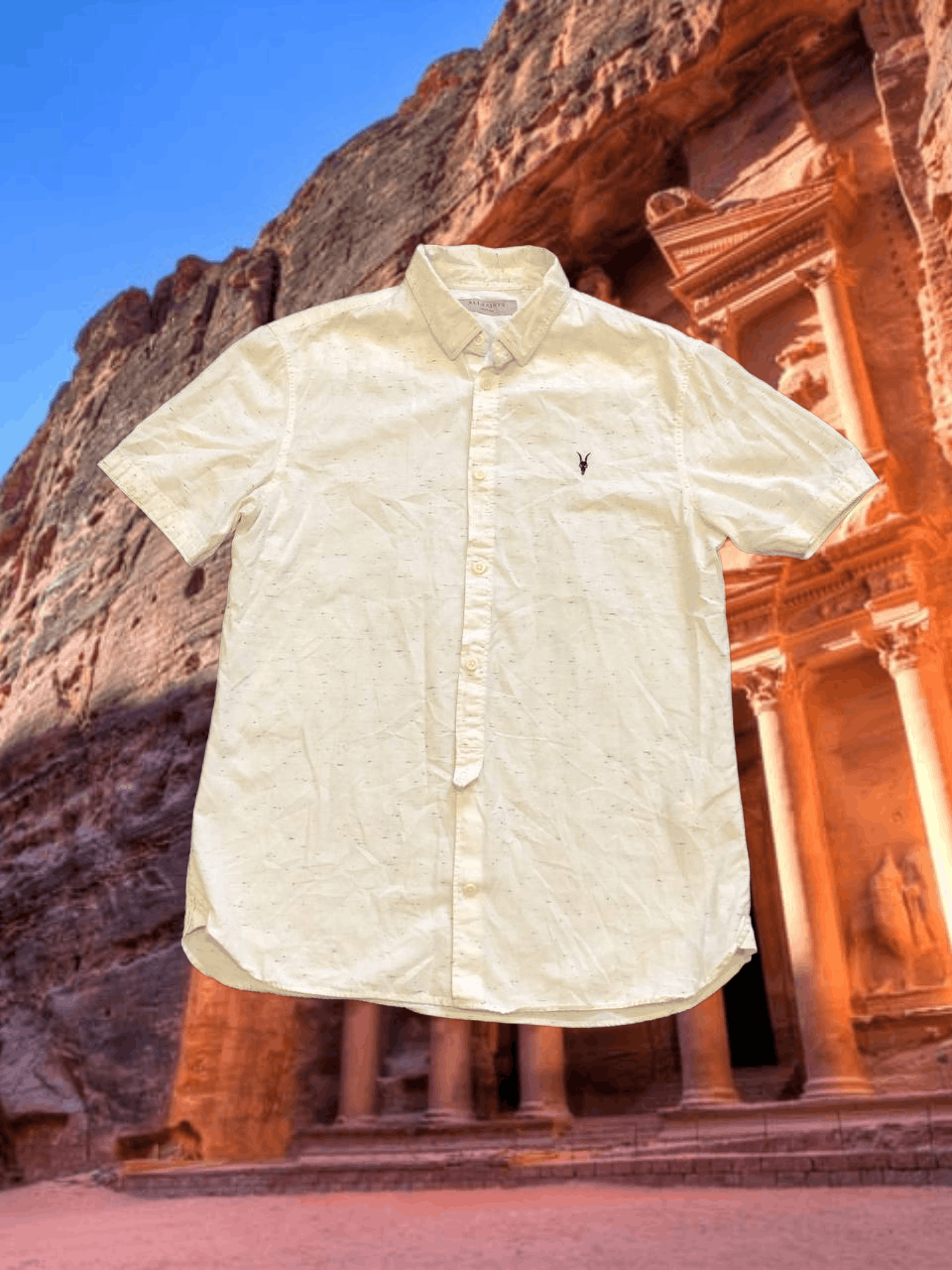 Allsaints Vintage white print Shirt Allsaints size M Y2K streetwear Size US M / EU 48-50 / 2 - 1 Thumbnail