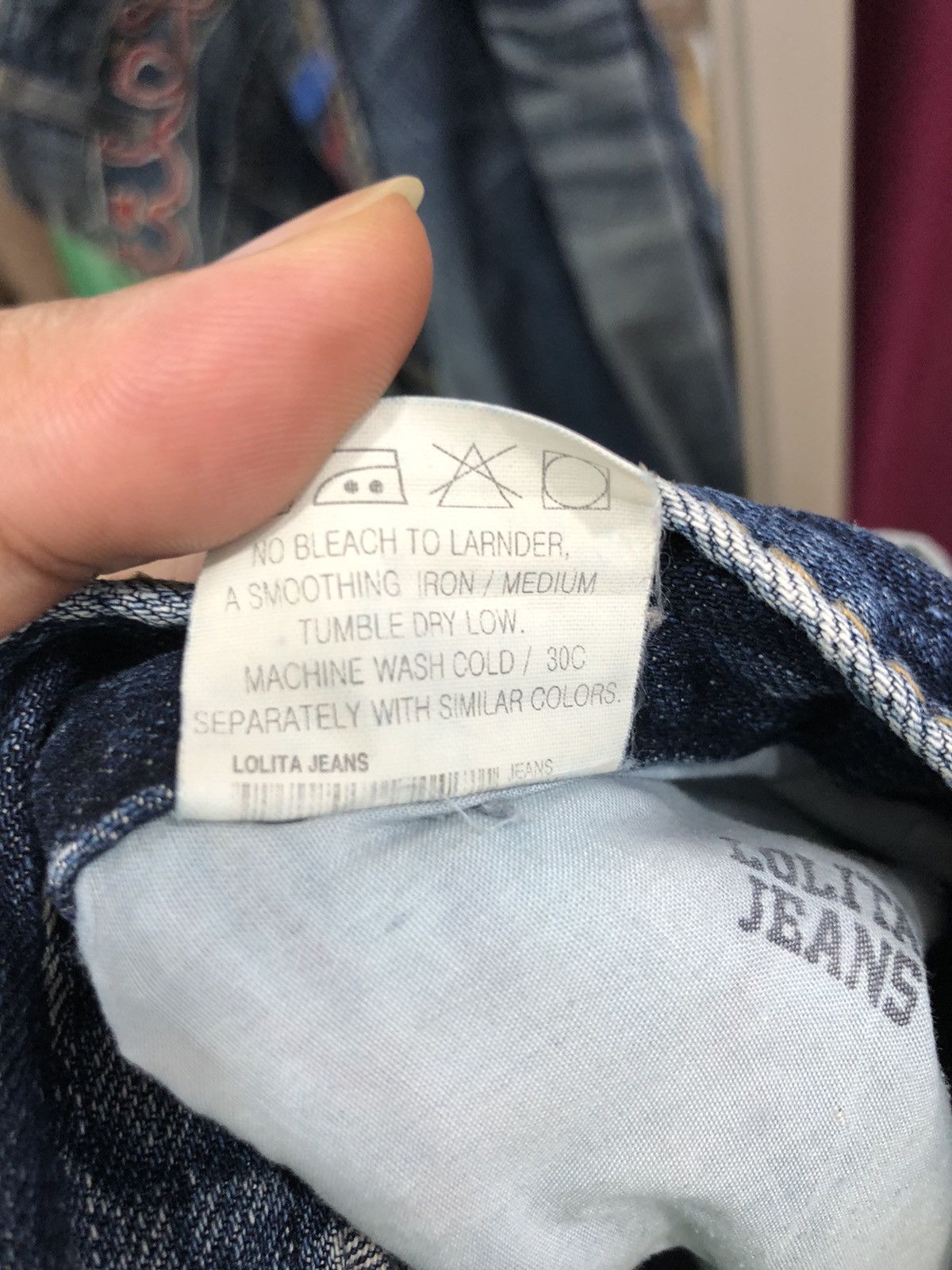 14th Addiction A travel Story from Lolita x Yoshimoto nara Denim pants Size US 31 - 8 Thumbnail