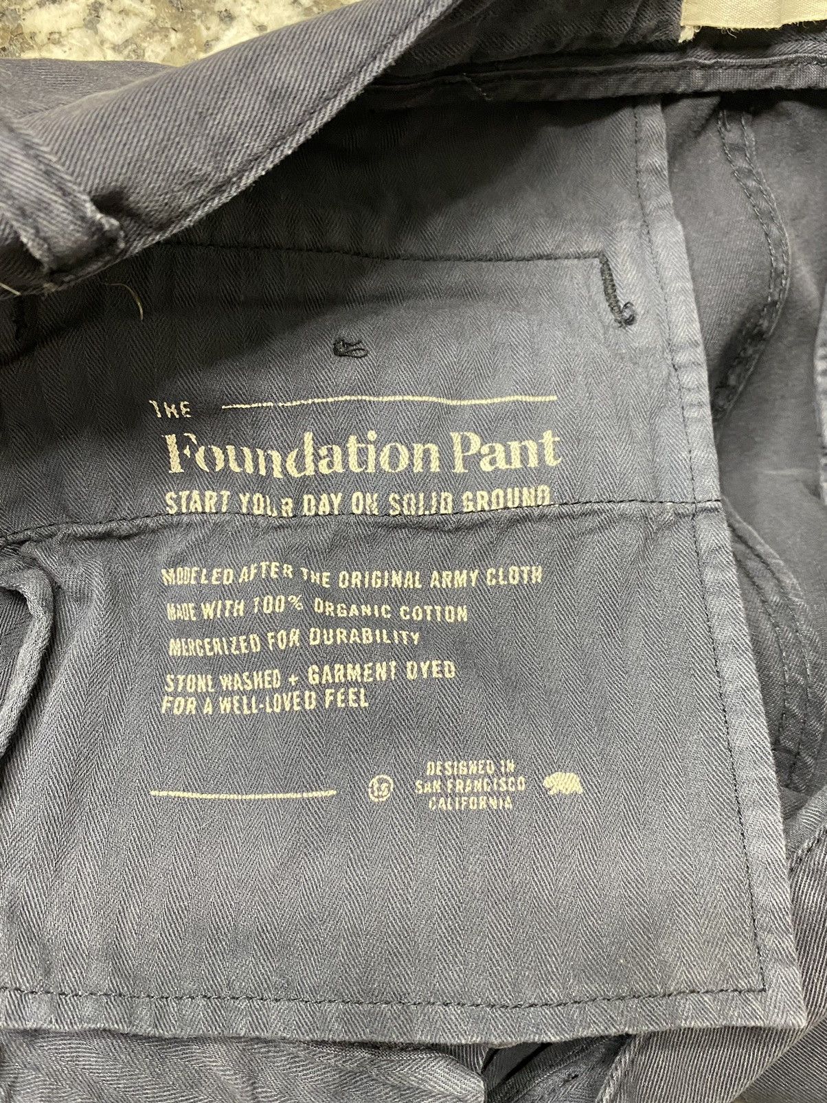 Taylor Stitch Slim Foundation Pant Size US 33 - 4 Thumbnail