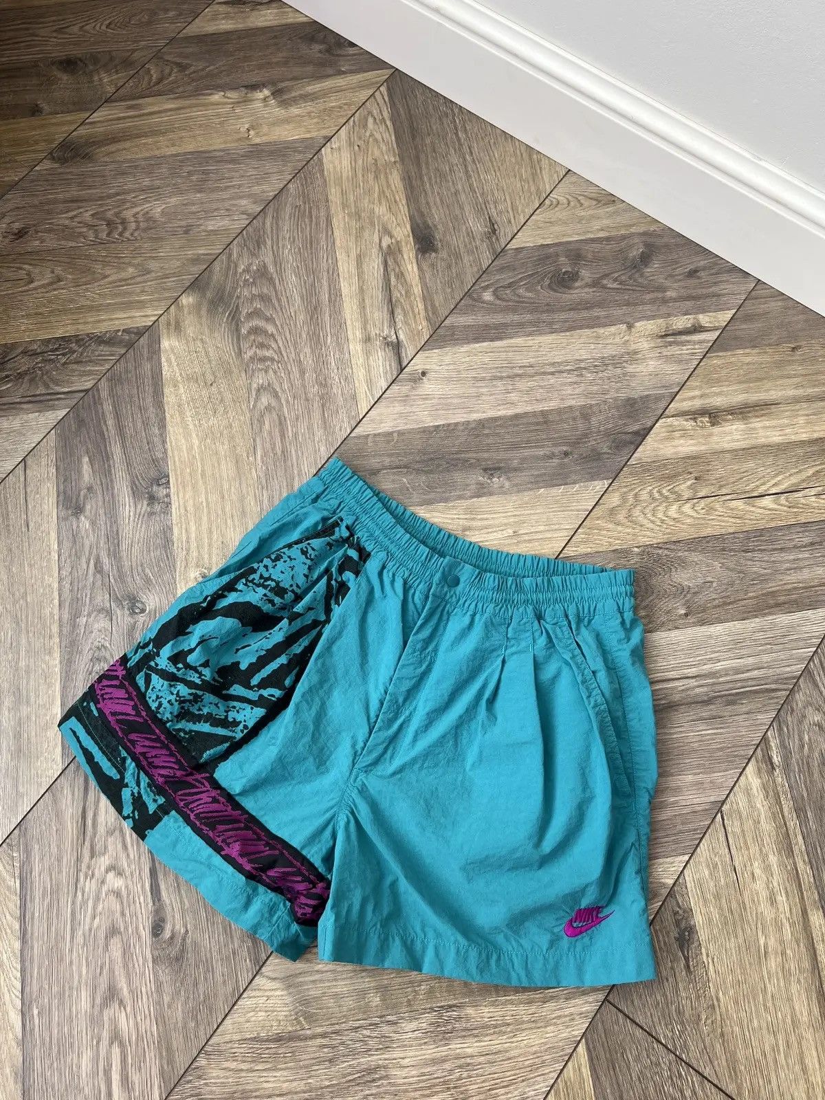 Nike × Vintage Vintage 90's Nike Challenge Court Andre Agassi Shorts Tennis Size US 28 / EU 44 - 7 Thumbnail