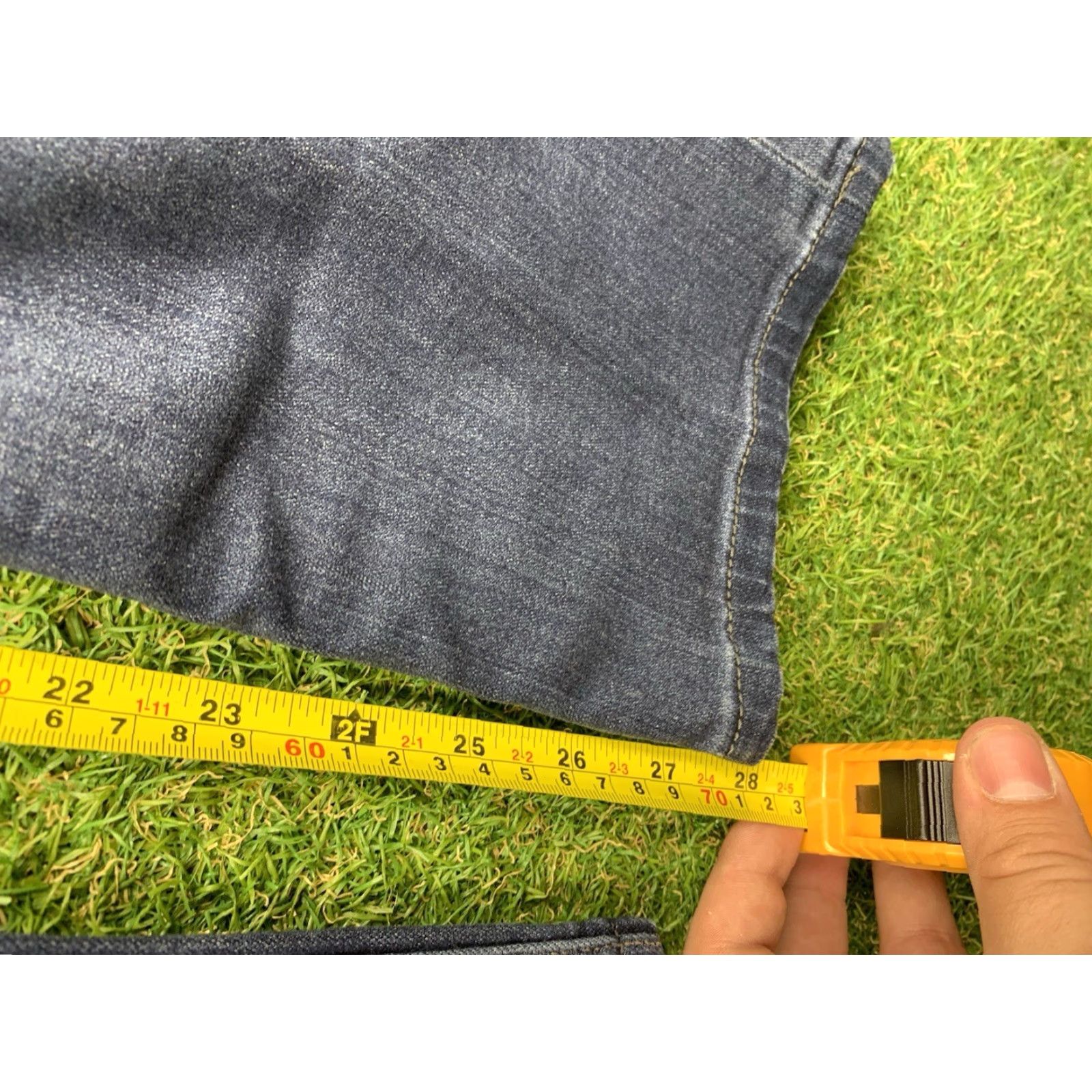 Paige Paige Federal Jeans Mens 36 Straight Denim Dark Wash 5-Pocket Regular Inseam 28 Blue USA Brand Paige Mens Size US 36 / EU 52 - 4 Thumbnail