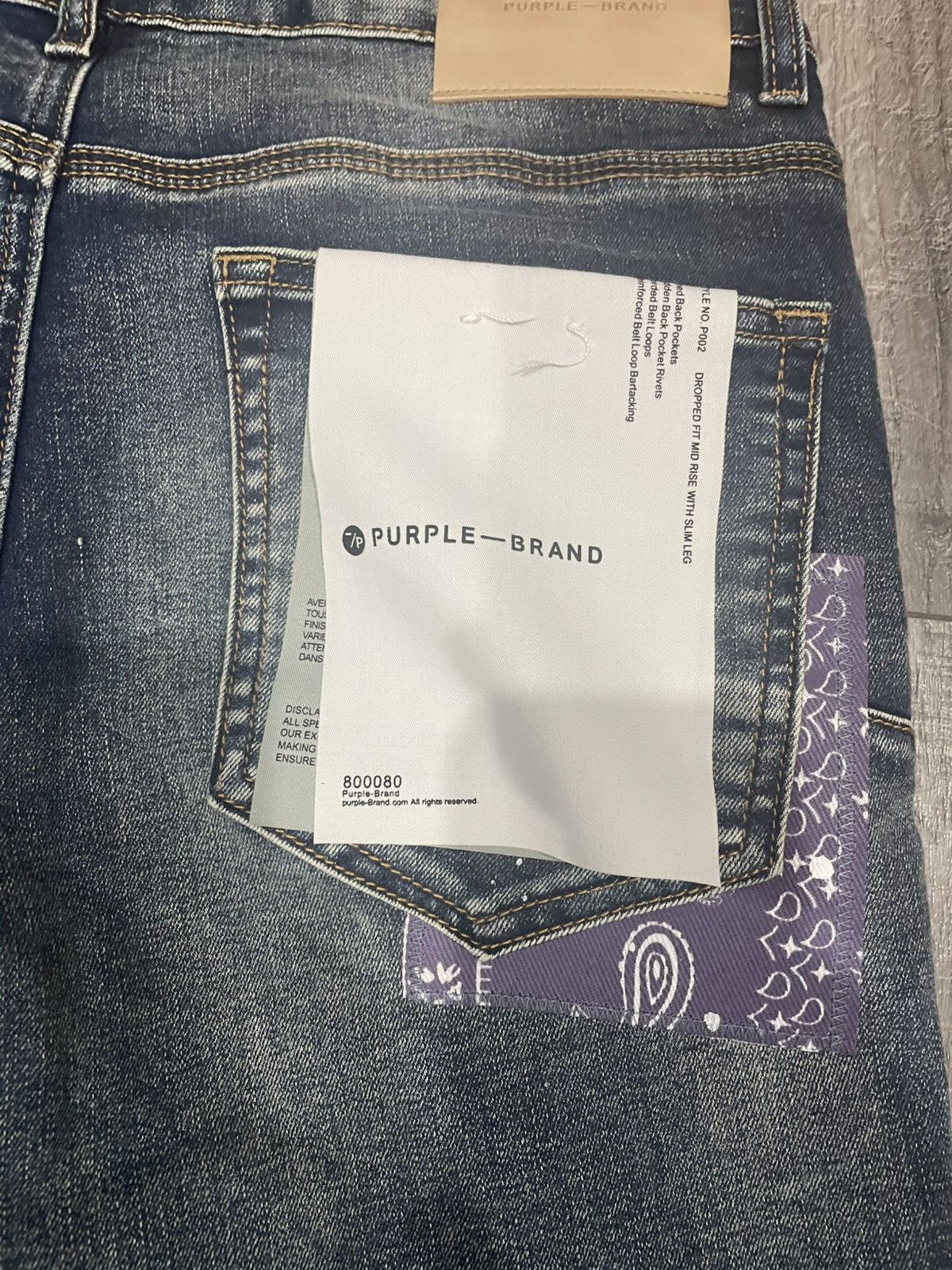 Purple Brand Purple brand P002 slim fit jeans Size US 29 - 3 Thumbnail
