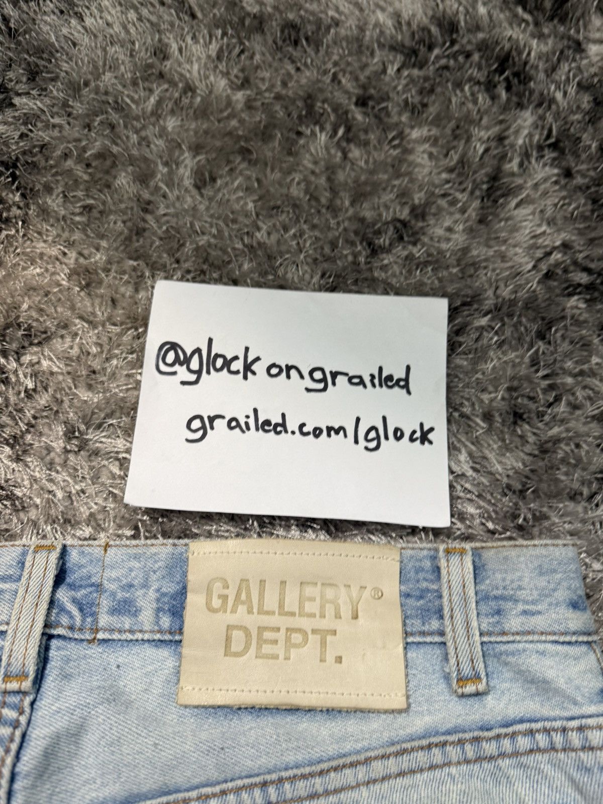 Gallery Dept. Gallery Dept Super Flooded G Patch Levi’s Denim Size 31x34 Size US 31 - 19 Thumbnail