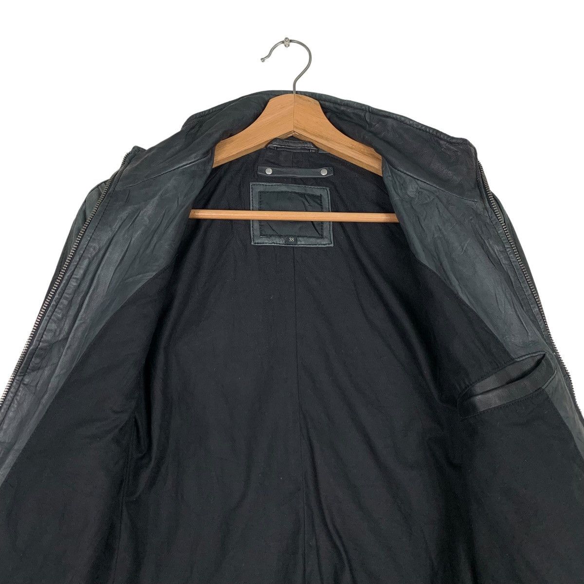 NANO universe NANO UNIVERSE Sheep Skin Leather Jacket #0369-C17 Size US S / EU 44-46 / 1 - 12 Thumbnail