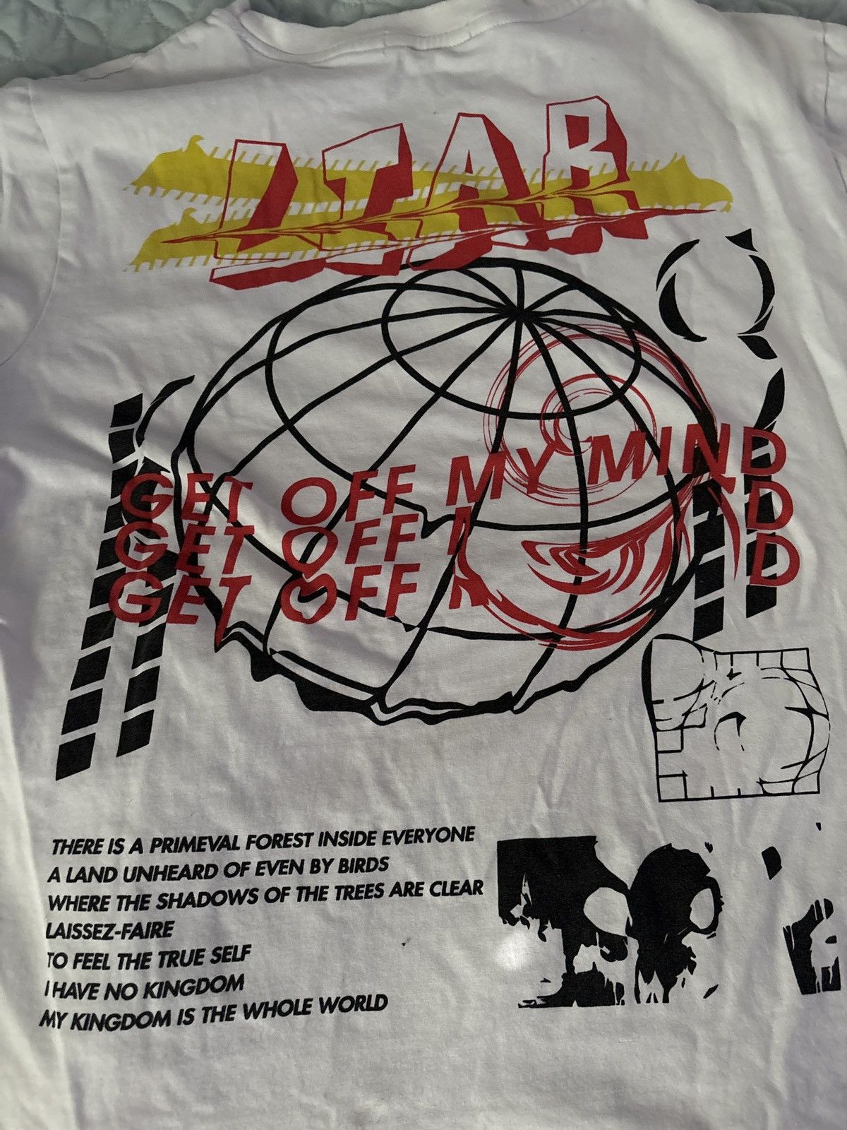 Other Get off my mind -romwe t-shirt Size US S / EU 44-46 / 1 - 3 Thumbnail