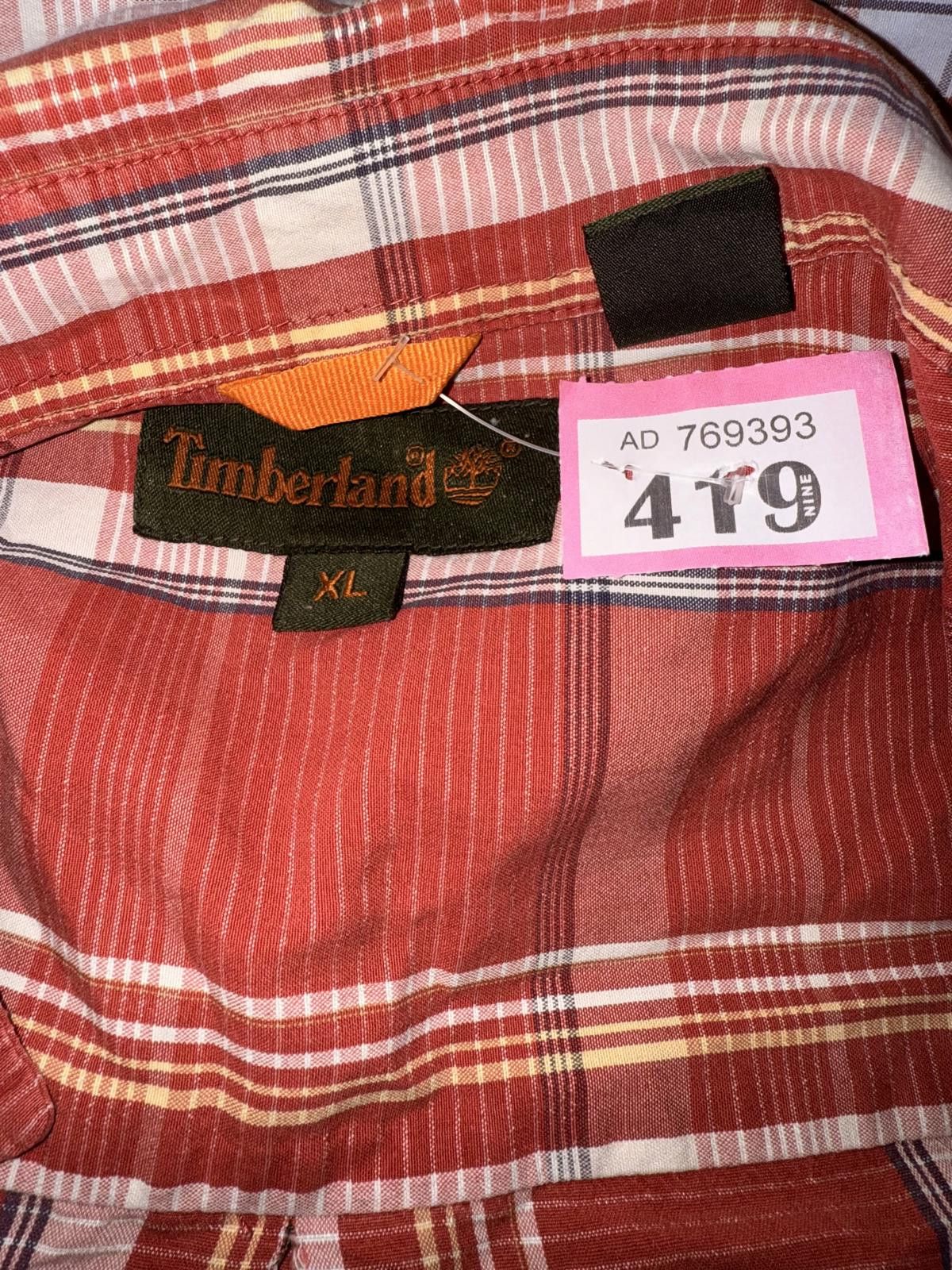Timberland Timberland Red Plaid Shirt - XL Size US XL / EU 56 / 4 - 2 Thumbnail