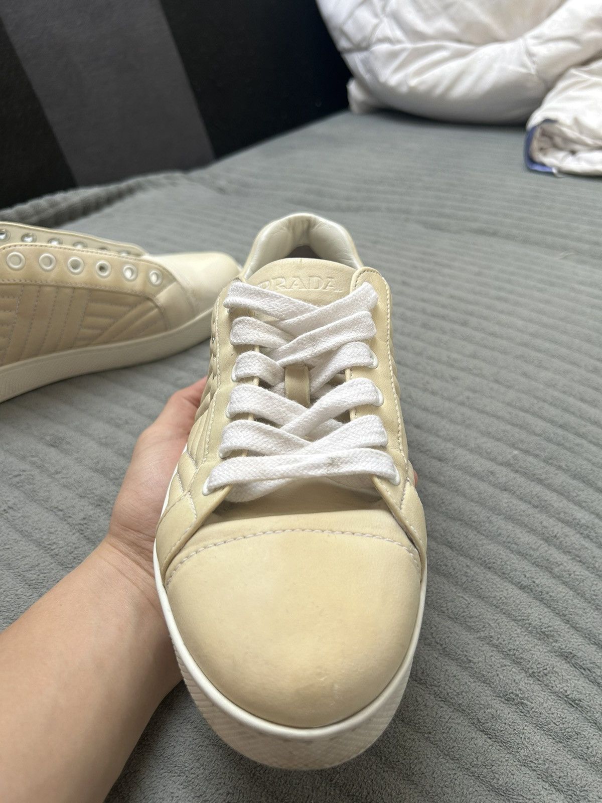 Prada Prada Sneakers Size US 7.5 / IT 37.5 - 3 Thumbnail