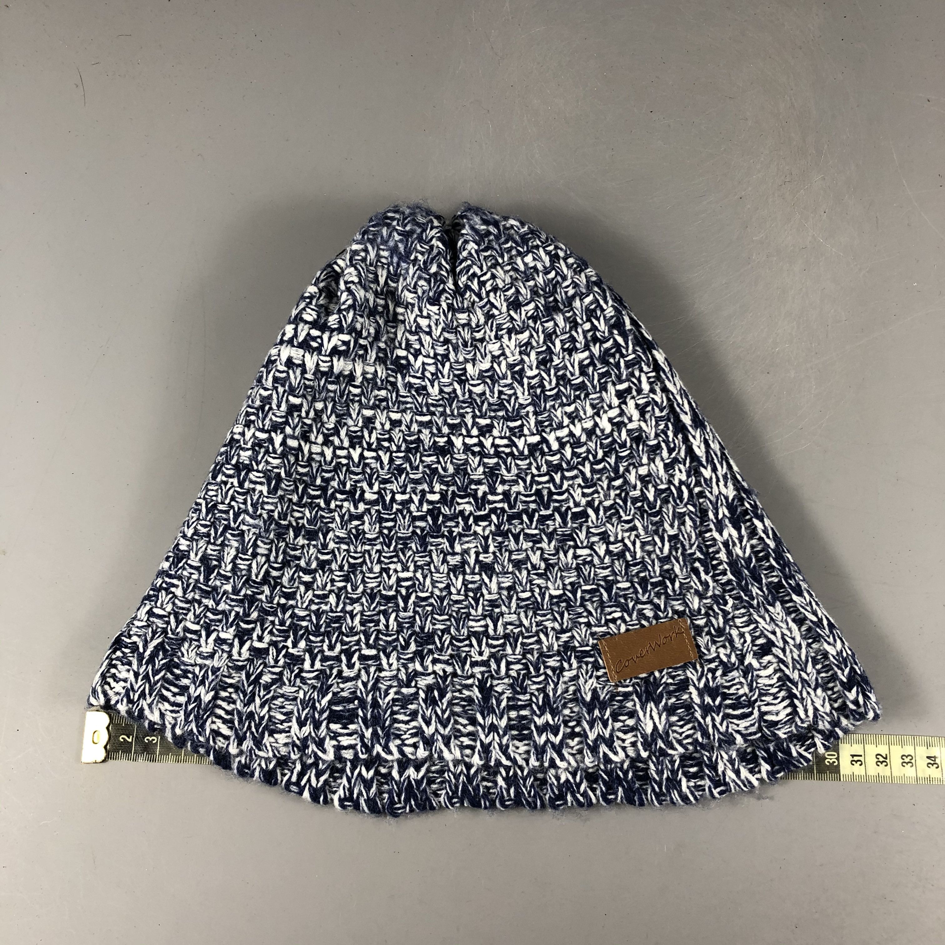 Japanese Brand × Vintage Cover Work Knit Beanie Snow Hat Snow Cap -D1084 Size ONE SIZE - 3 Thumbnail
