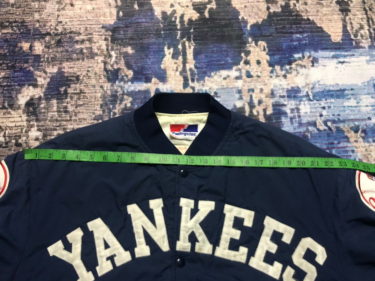 Swingster Vintage Swingster Supplex New York Yankees Baseball Jacket Size US L / EU 52-54 / 3 - 18 Thumbnail