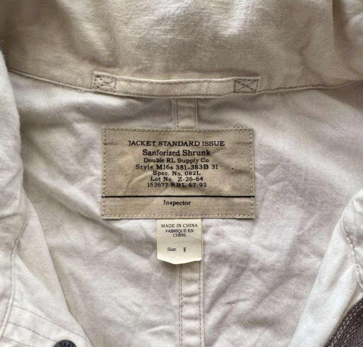 RRL Ralph Lauren RRL Ralph Lauren Double RL British Military Field Jacket K22 Size US M / EU 48-50 / 2 - 4 Thumbnail