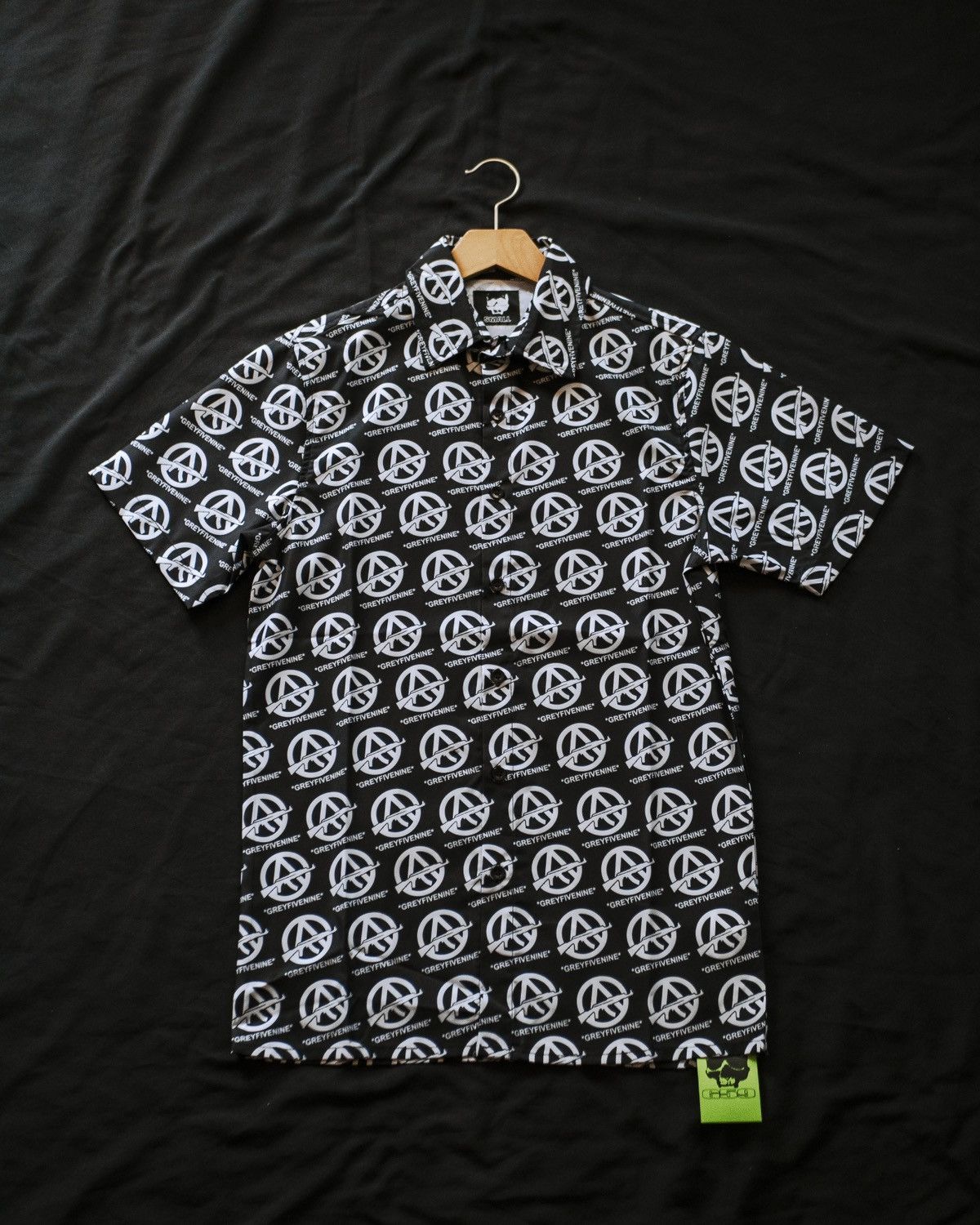 Fuck The Population × G59 Records G59 Anarchy All Over Button Up Size US S / EU 44-46 / 1 - 1 Thumbnail