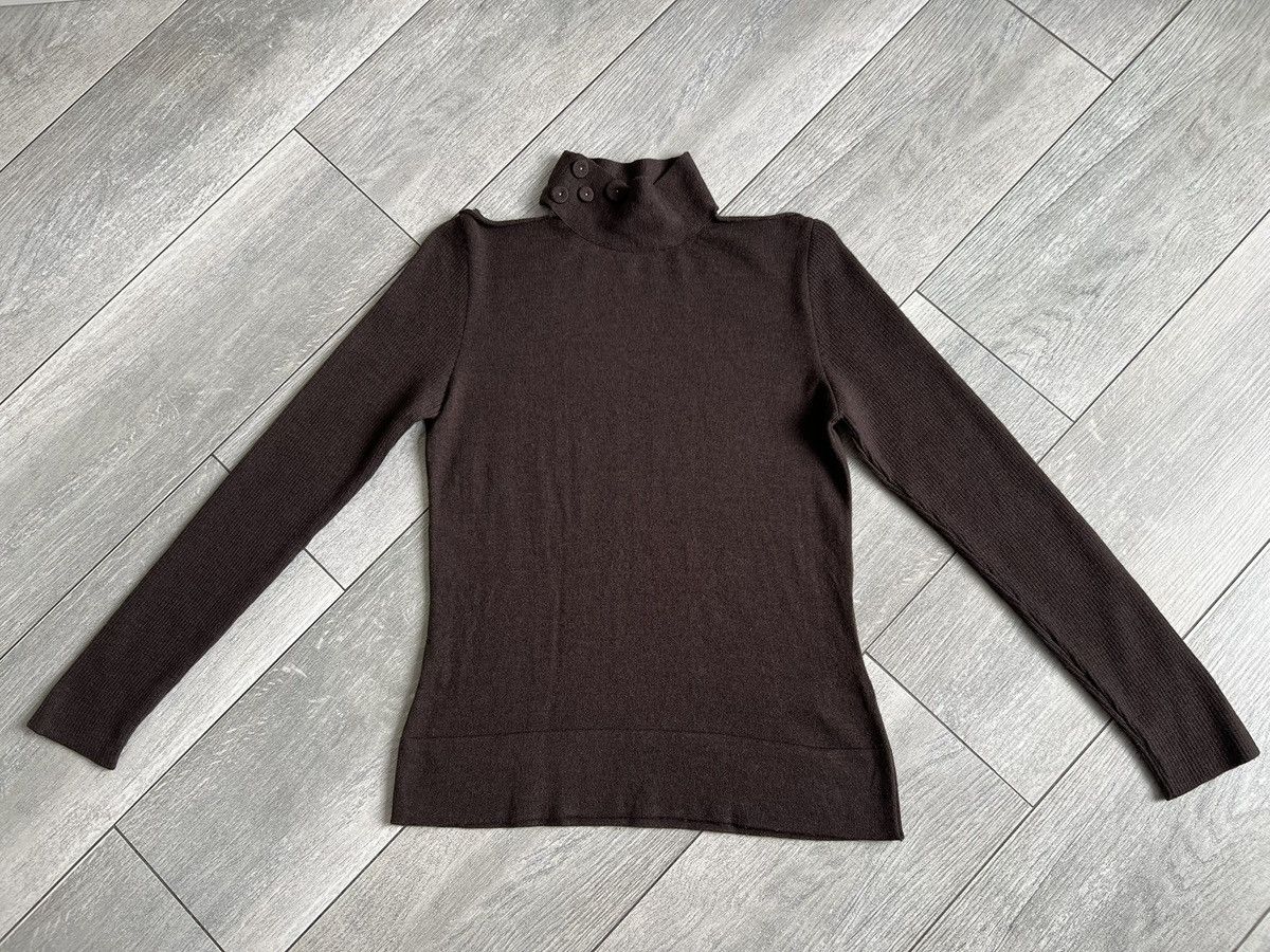 Other Crea Concept Long Sleeve Wool Sweater Open Shoulders Size S Size S / US 4 / IT 40 - 15 Thumbnail