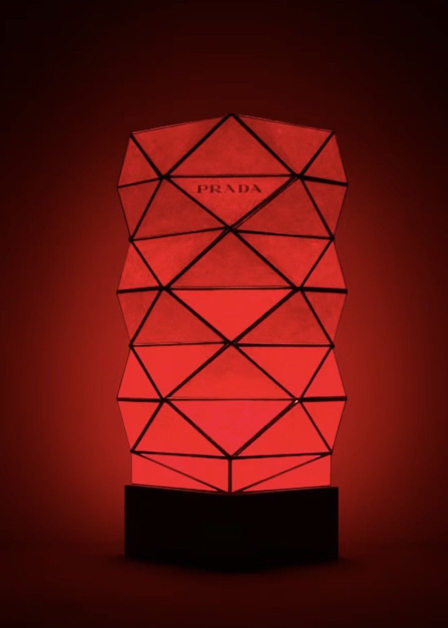 Prada 🔺Prada triangle Lantern table lamp home decor Size ONE SIZE - 1 Thumbnail