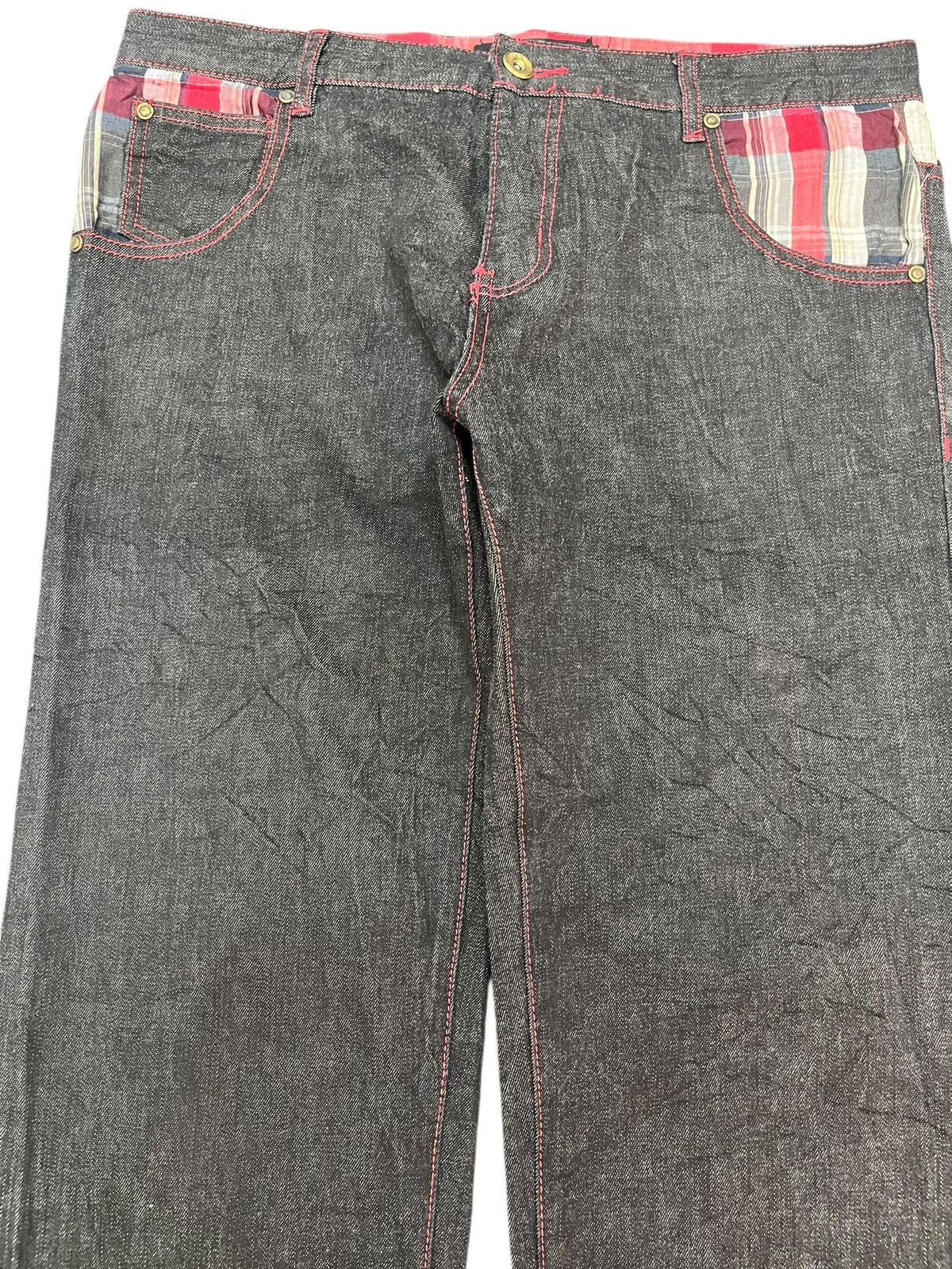 Japanese Brand × Vintage Vintage Net Jeans Unwashed Skater Denim Size US 34 / EU 50 - 2 Thumbnail