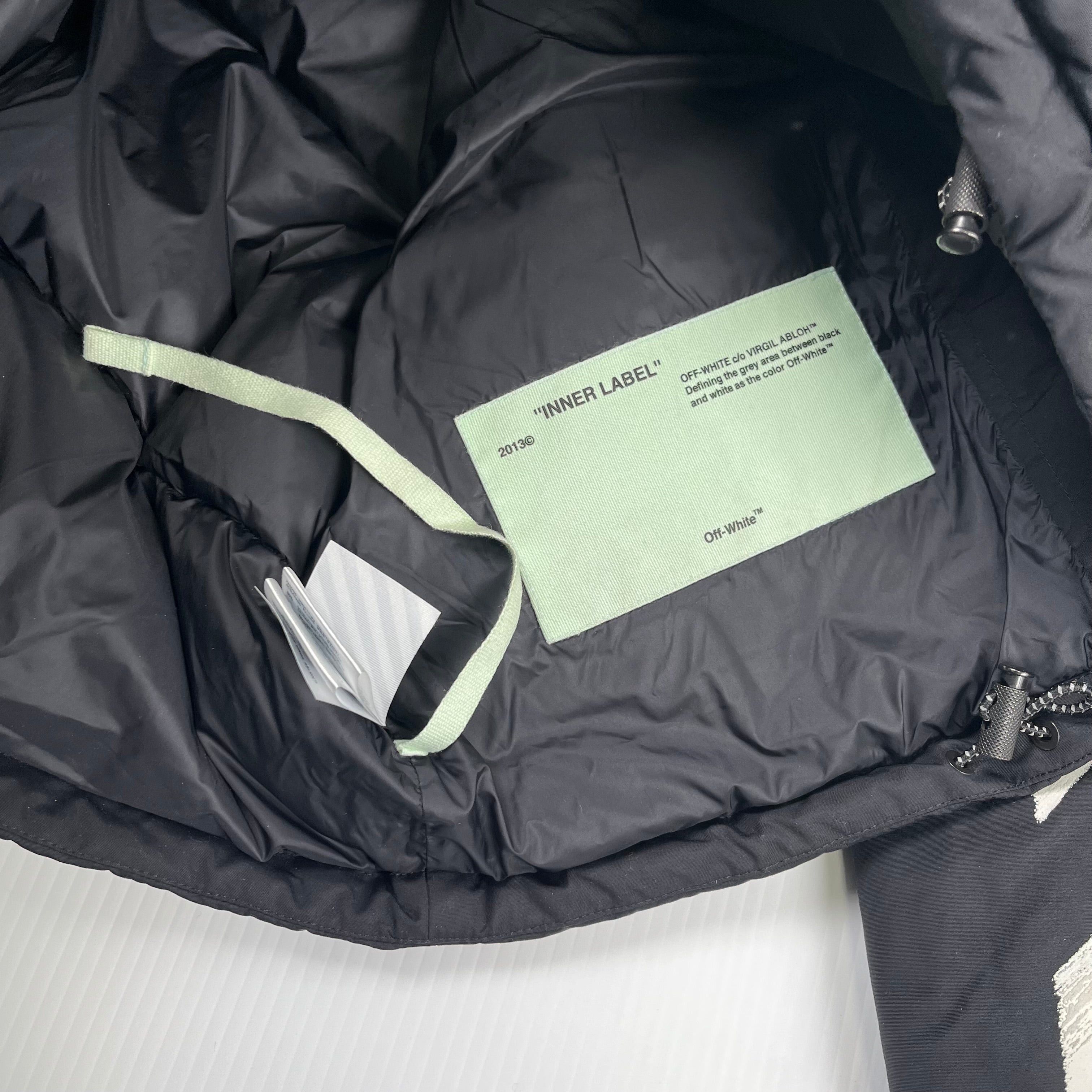 Off-White Off-White Brushed Diagonal Quilted Down Jacket M Size US M / EU 48-50 / 2 - 11 Thumbnail