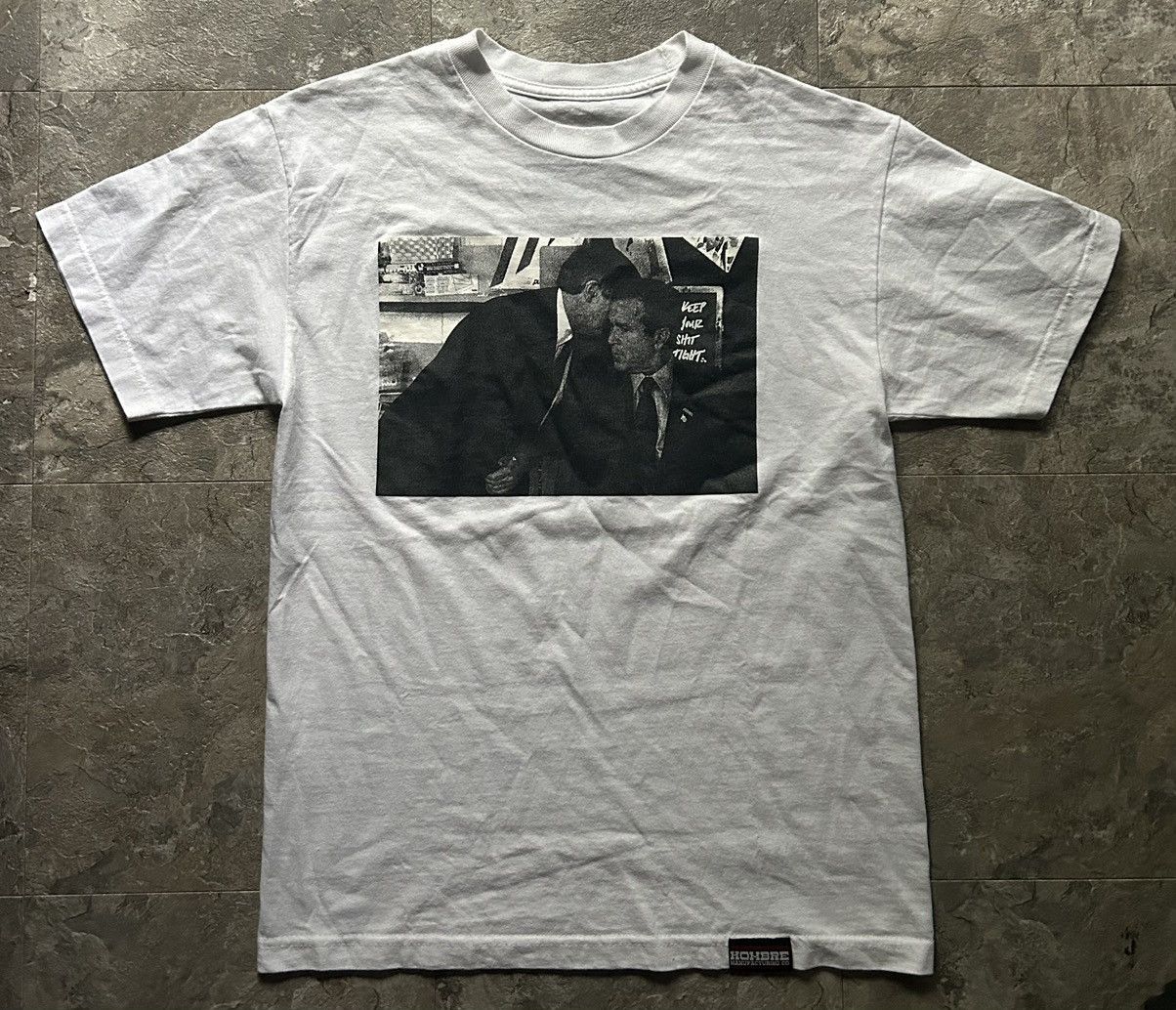 image of Vintage George W. Bush Shirt in White, Men's (Size Medium)