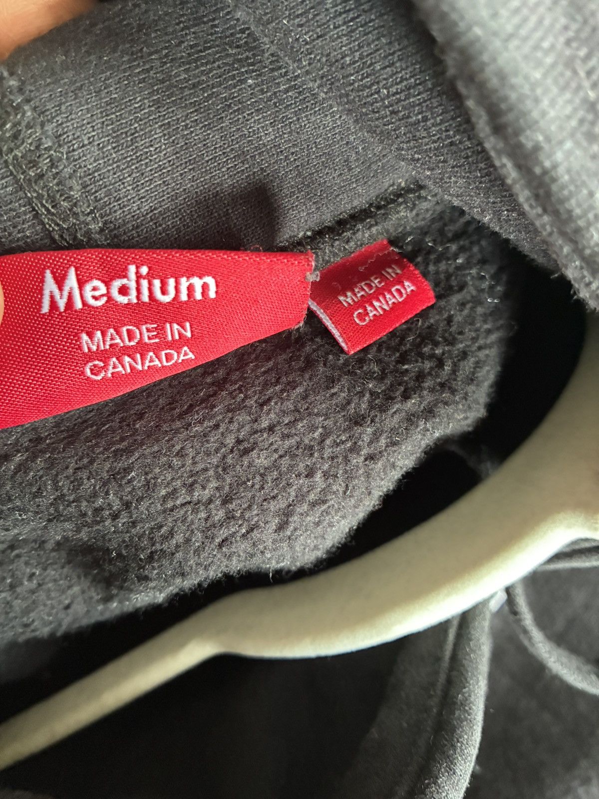 Supreme F/w17 Supreme Compact Logo Hooded Size US M / EU 48-50 / 2 - 7 Thumbnail