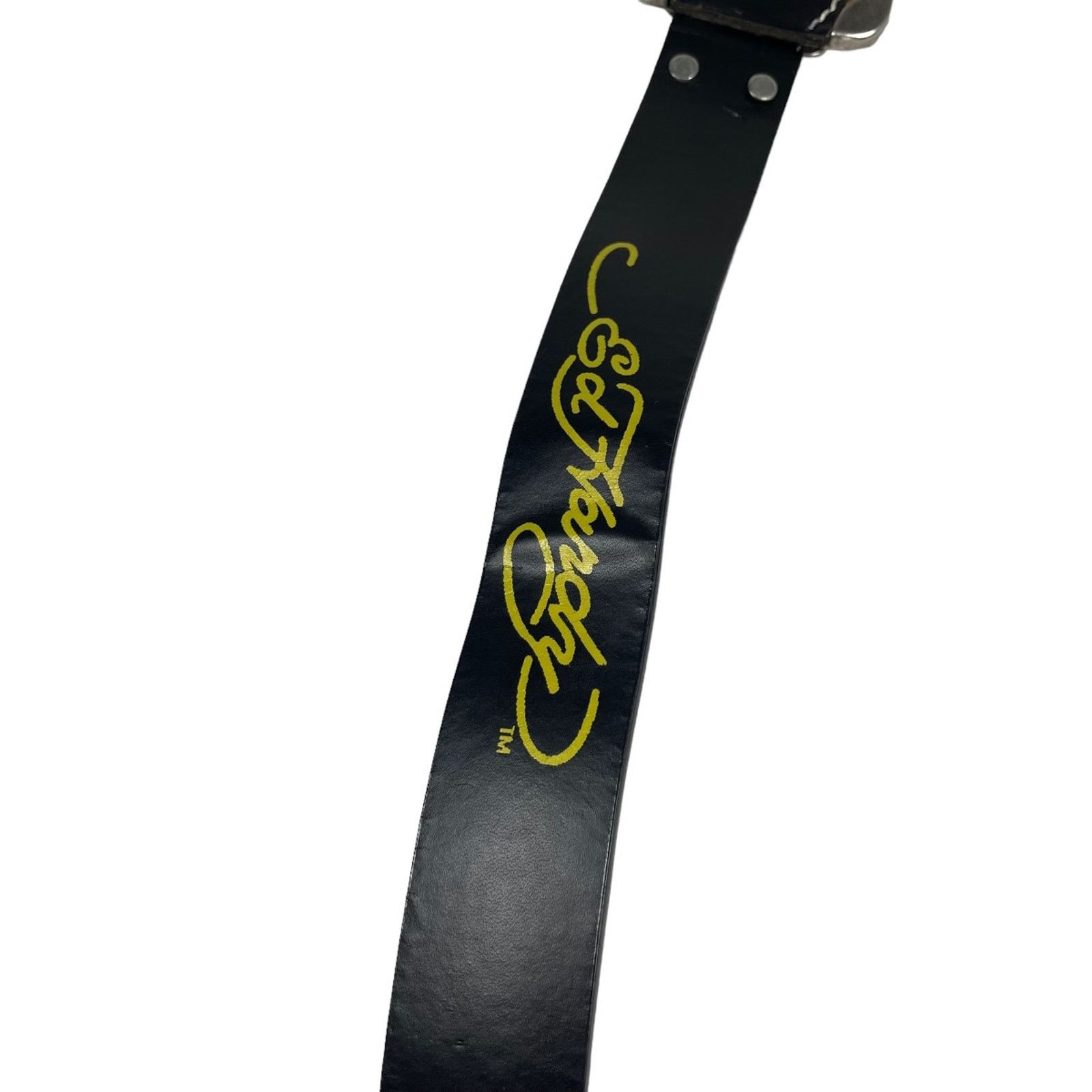 Ed Hardy Belt Ed Hardy By Christian Audigier Vintage 00s Drip Size ONE SIZE - 6 Thumbnail