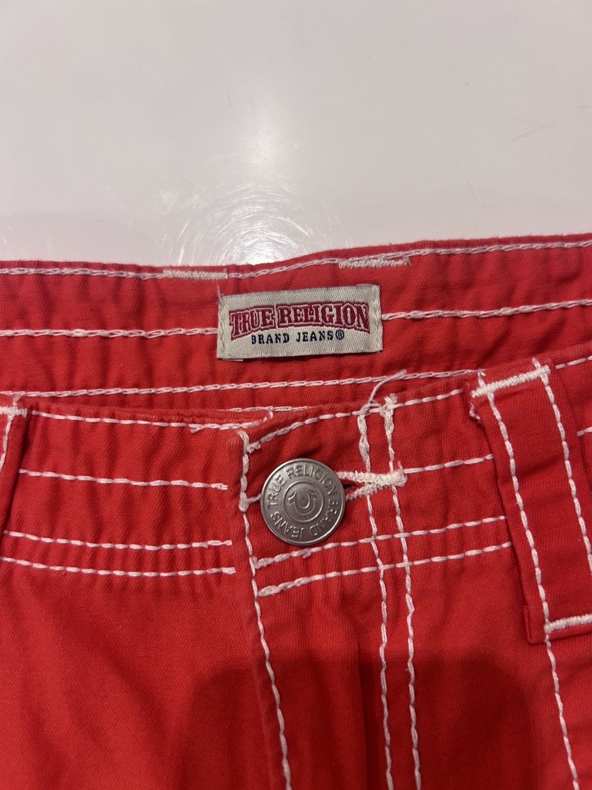 True Religion True Religion True Religion Red Military Cargo Big T Pants Size 28" / US 6 / IT 42 - 4 Thumbnail