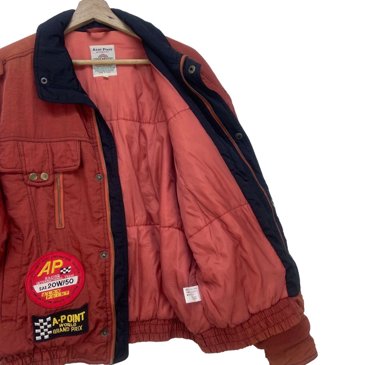 Vintage Vtg Alon Point Motorcycle Racing Team World Grand Prix Size US M / EU 48-50 / 2 - 3 Thumbnail