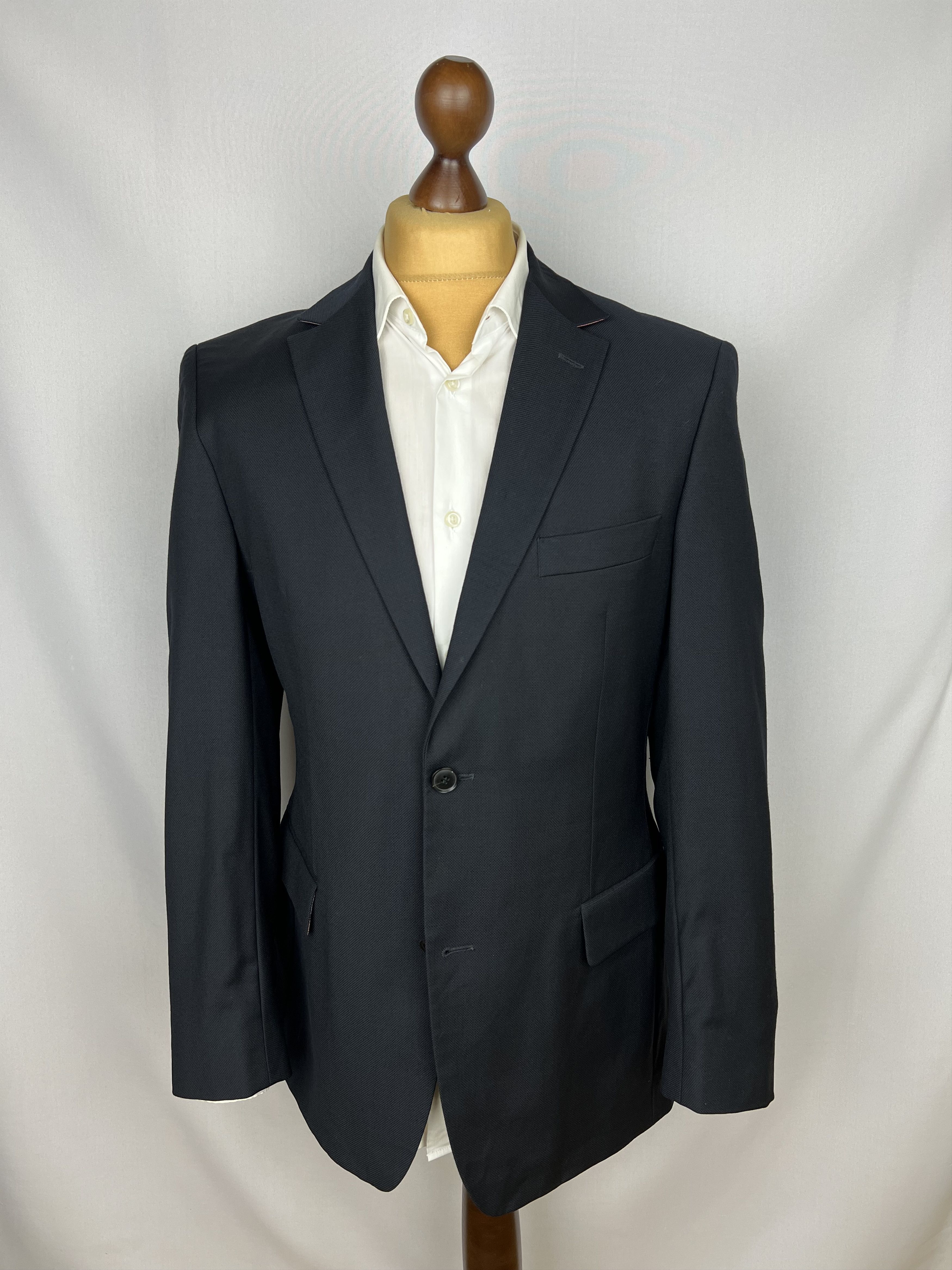 Hugo Boss Solid Wool Modern Classic-Fit Sport Coat Size 40R - 1 Thumbnail