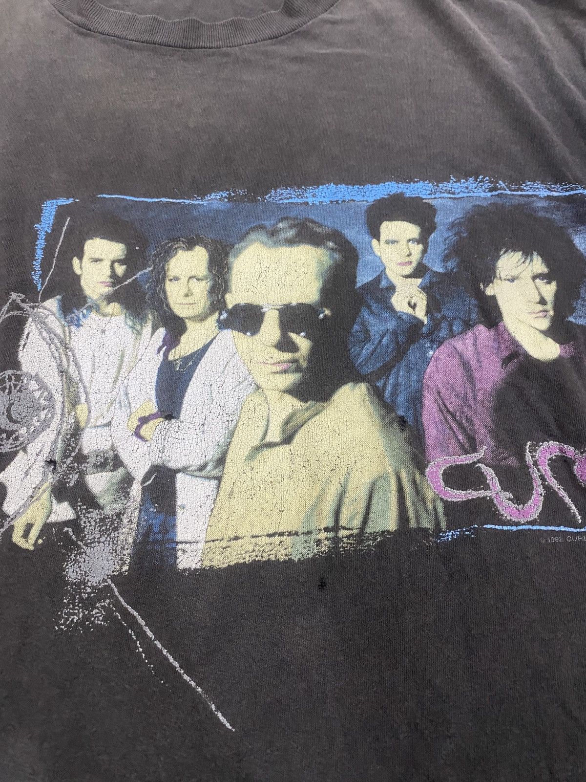 Band Tees Vintage the cure 90s Size US XL / EU 56 / 4 - 7 Thumbnail