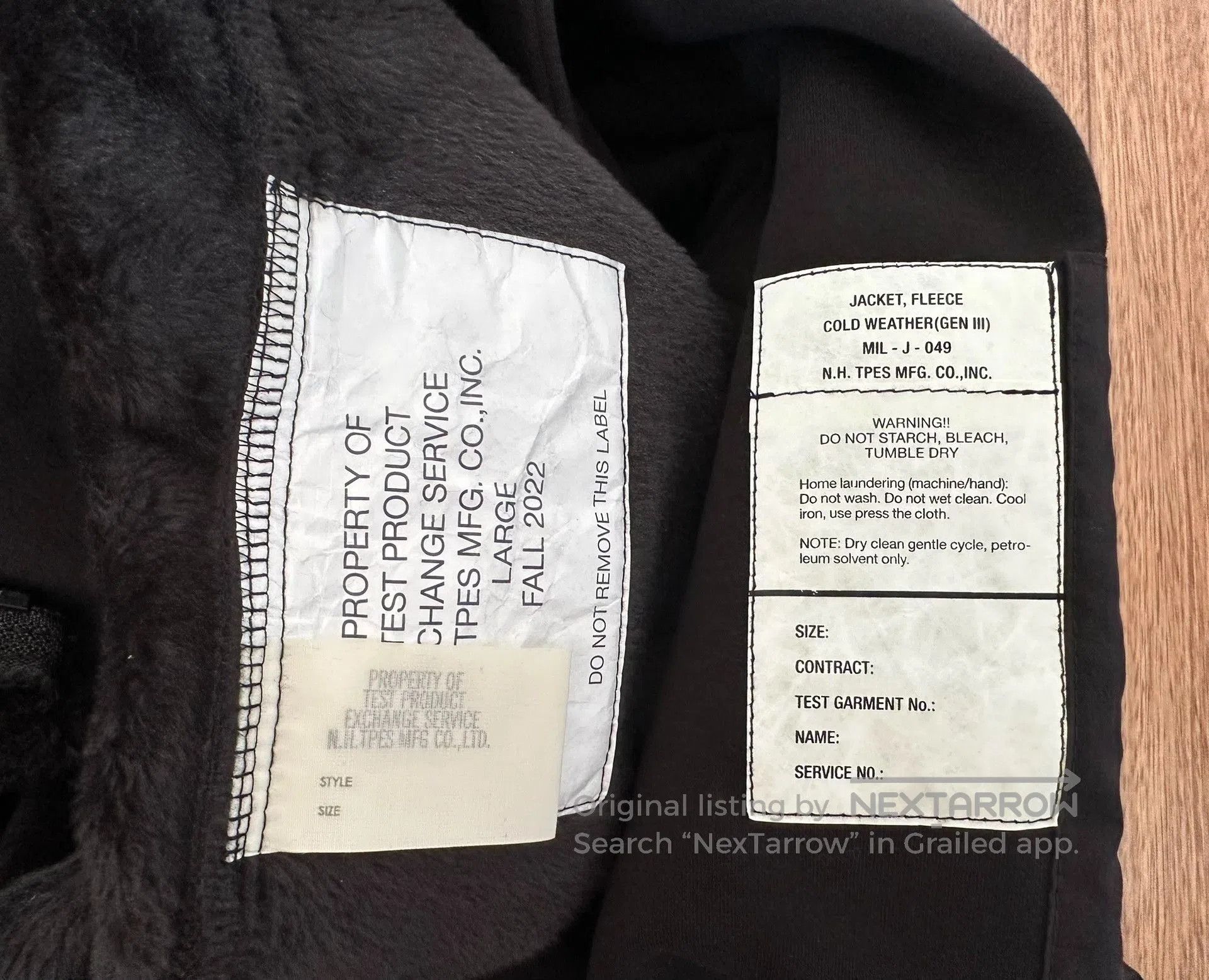 N.Hoolywood cold weather fleece jacket by n.hoolywood. Size US M / EU 48-50 / 2 - 5 Thumbnail