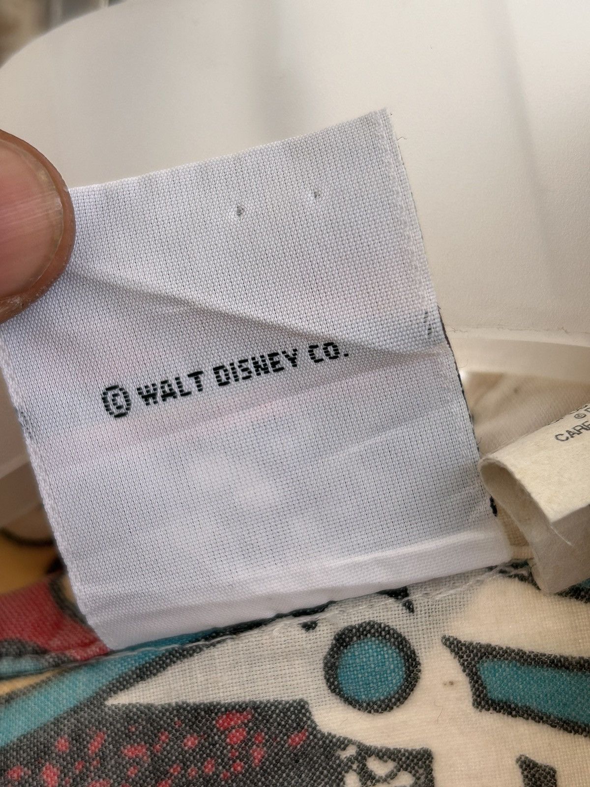 Disney 80s mickey overprint button up shirt Size US L / EU 52-54 / 3 - 8 Thumbnail