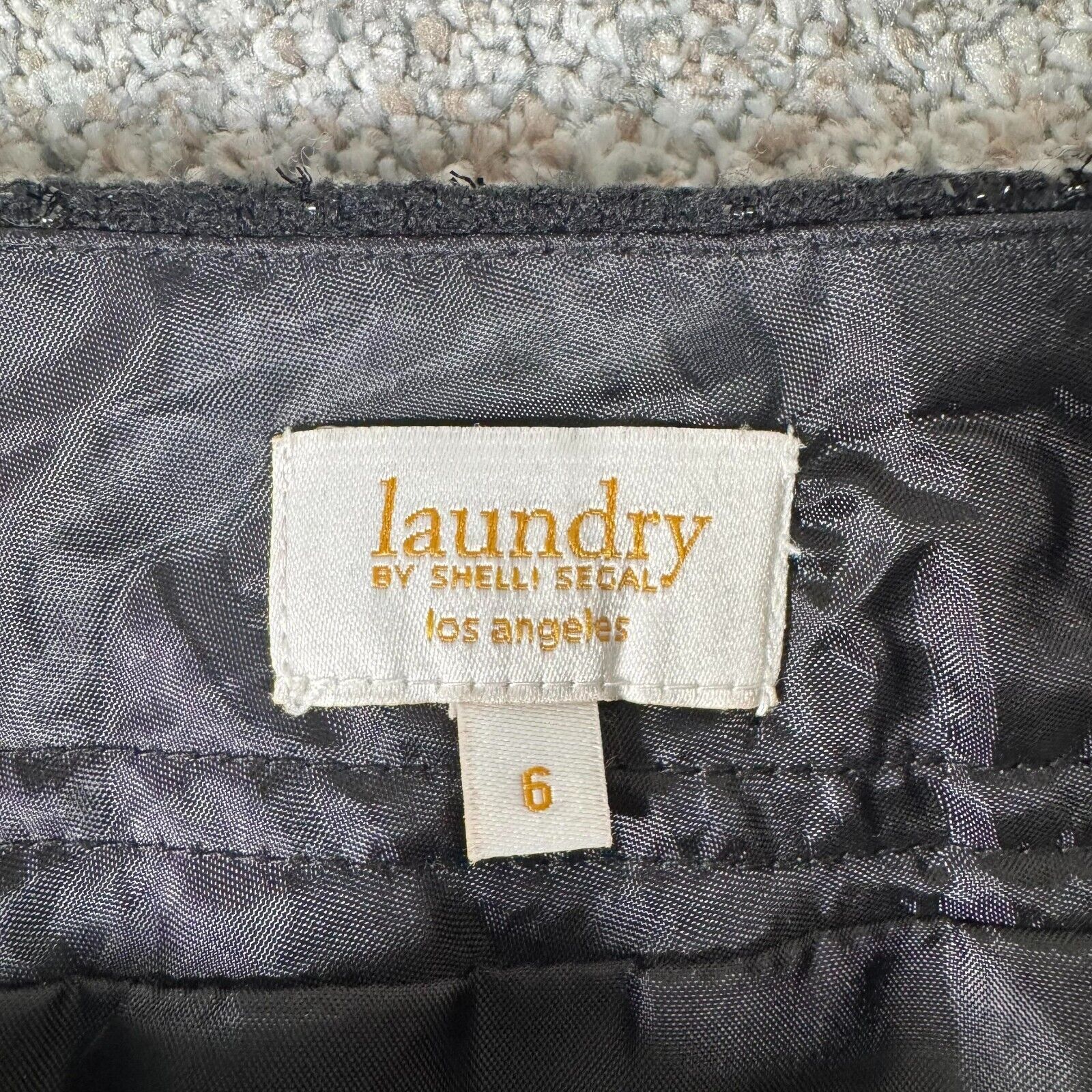 Laundry by Shelli Segal Laundry By Shelli Segal Skirt 6 Sparkly Textured ChicParty Size 28" / US 6 / IT 42 - 5 Thumbnail