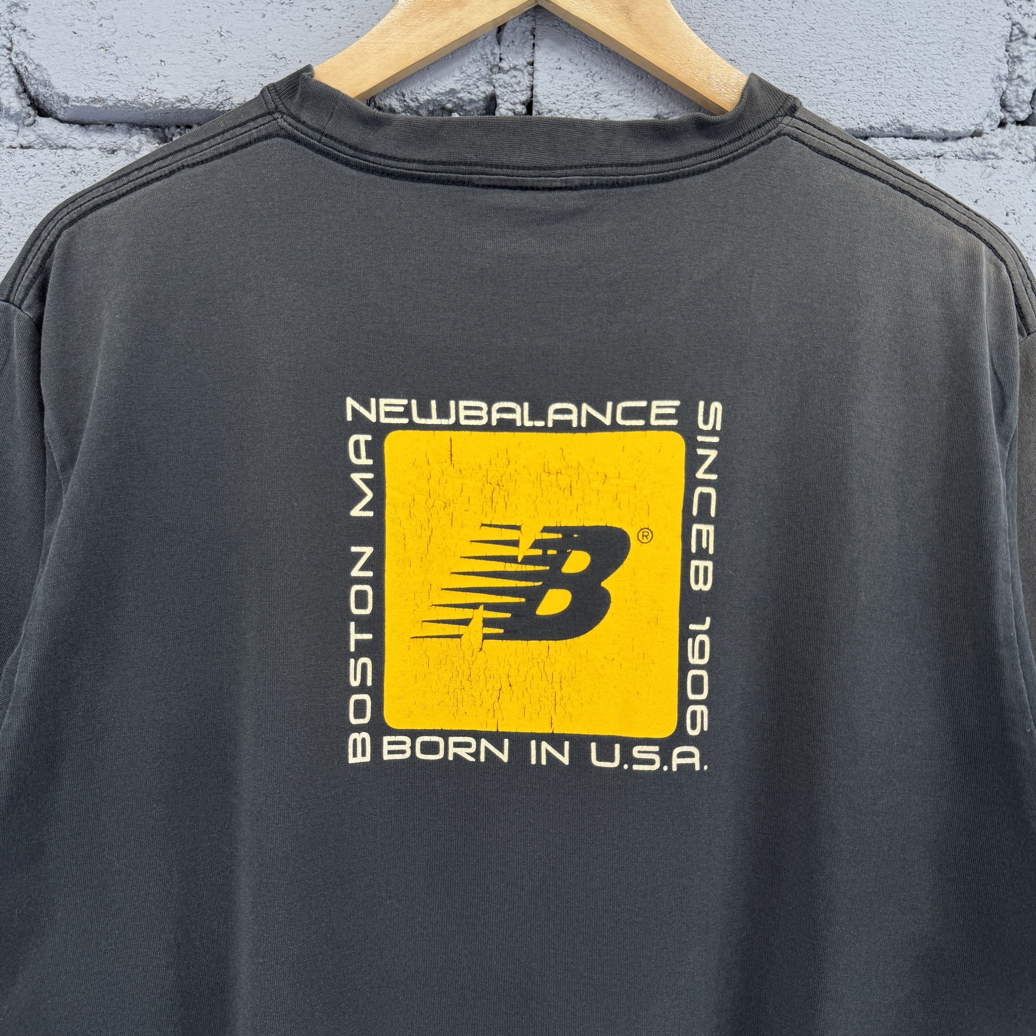 New Balance New Balance Men's Shoe Box Tshirt In Black Cotton Size US L / EU 52-54 / 3 - 5 Thumbnail