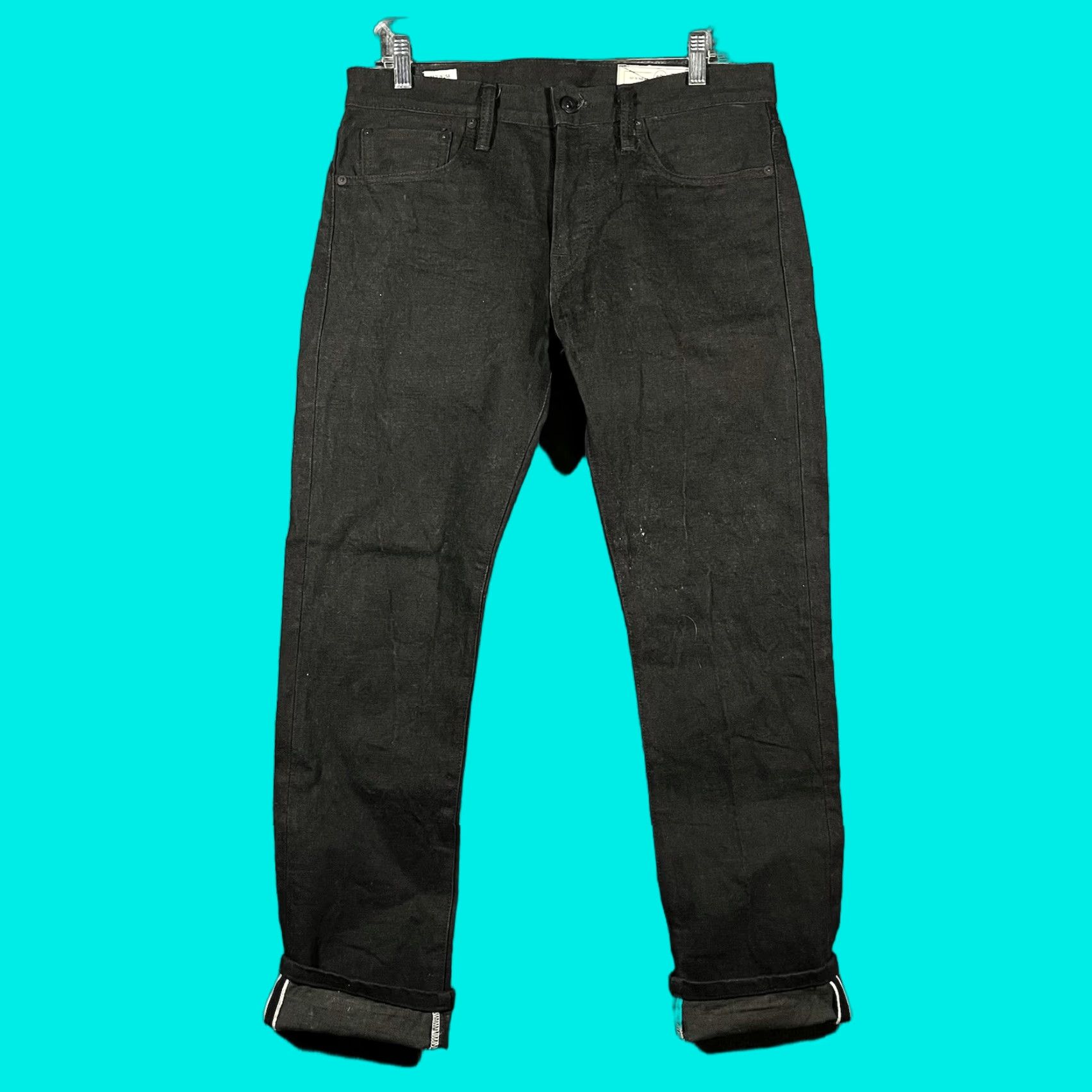 The Territory Ahead RGT Rogue Territory Jeans SK Slim Straight Japan Men 32x30 Black 31 Regular Color Black Mens 32 Inseam 30 Actual Size US 31 - 1 Thumbnail