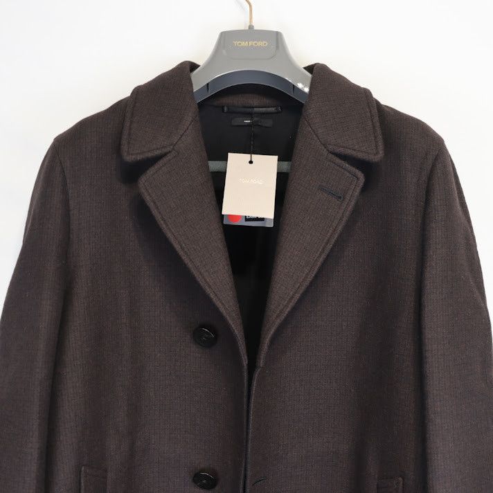 Tom Ford o1rshd1 Long Coat in Brown Size US M / EU 48-50 / 2 - 2 Thumbnail