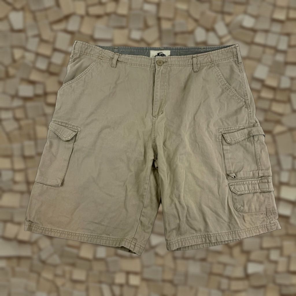 MILLY Old Mill Shorts Mens 40 Tan Cargo Pockets Outdoors Hiking RN20849 Cotton Brown Regular Cargo shorts Mens 40 Tan Outdoor Pockets Cargo - Size US 41 - 1 Thumbnail