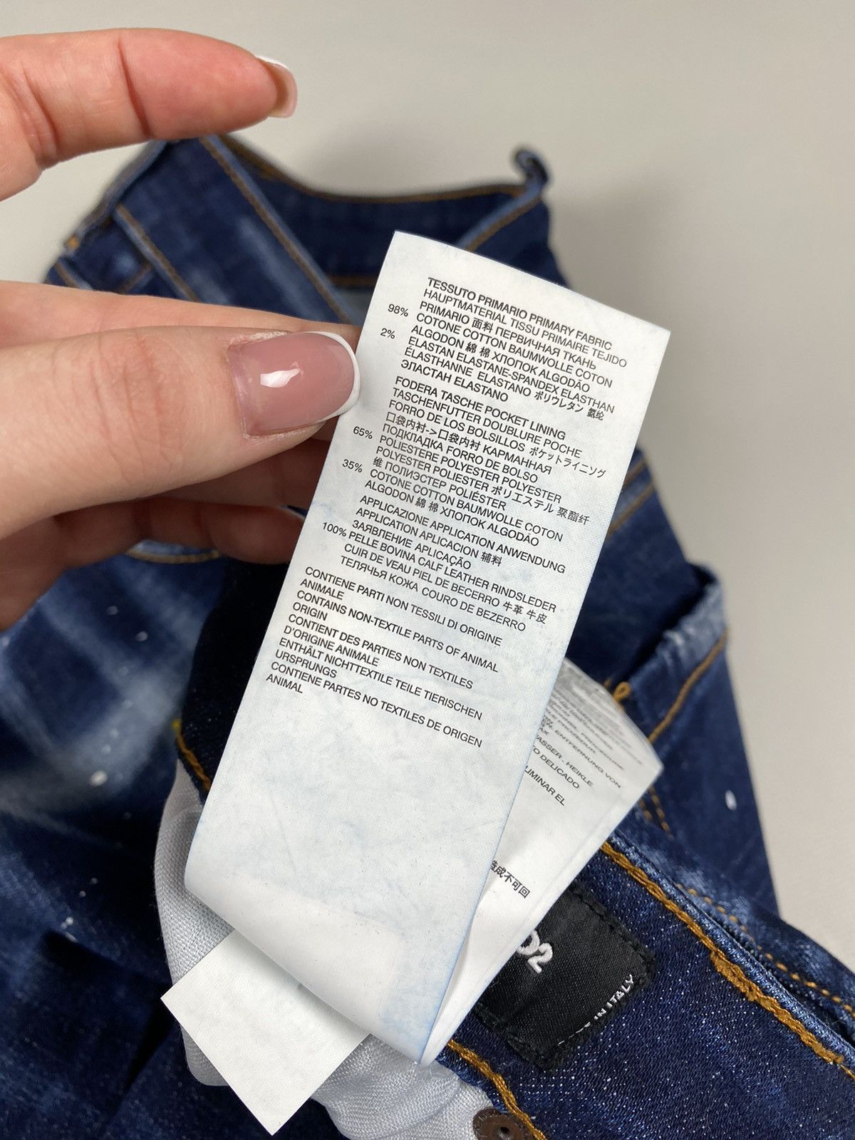 Dsquared2 Dsquared 2 Tidy Biker ladies jeans size 44 Size 30" / US 8 / IT 44 - 15 Thumbnail