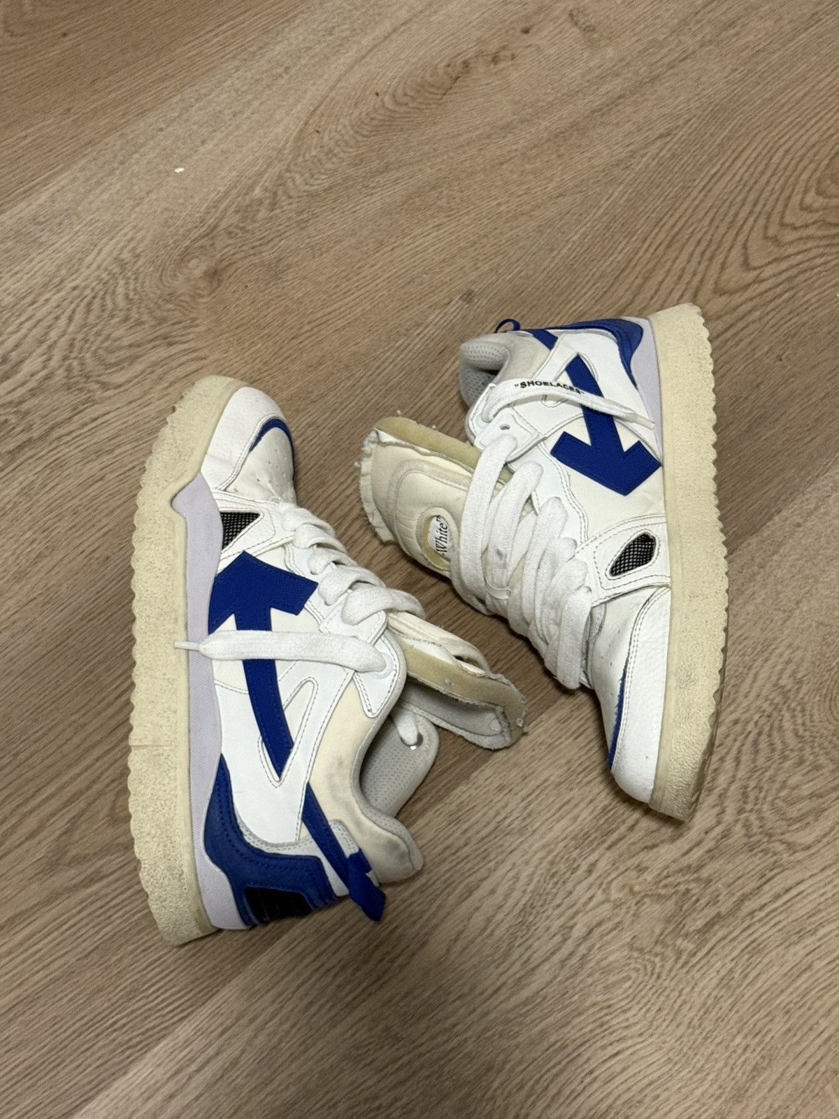 Off-White Off-White Mid Top Sponge Sneaker Size US 10 / EU 43 - 3 Thumbnail