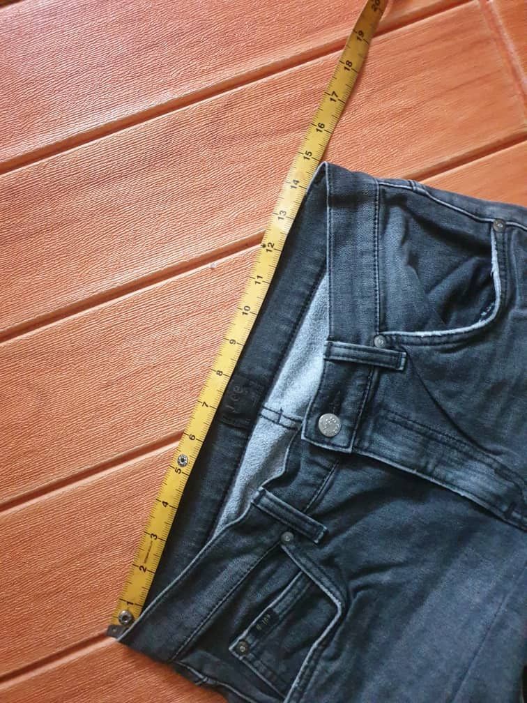 Japanese Brand 💥Lee riders custom zipper leg distressed jeans Size US 30 / EU 46 - 14 Thumbnail