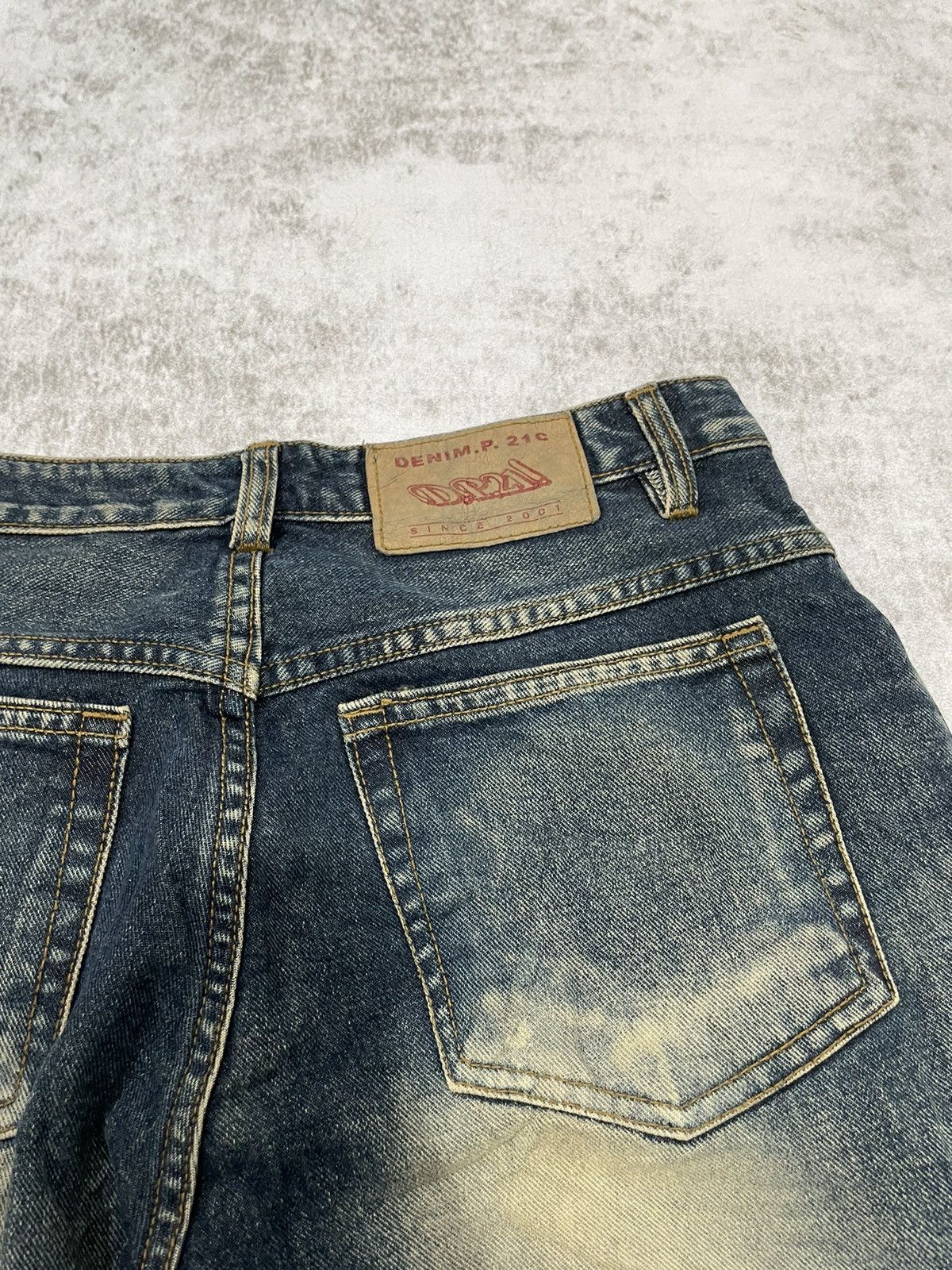 Hysteric Glamour × If Six Was Nine × Le Grande Bleu (L.G.B.) 2000s D21 japan acid wash denim pants y2k style Size US 28 / EU 44 - 9 Thumbnail