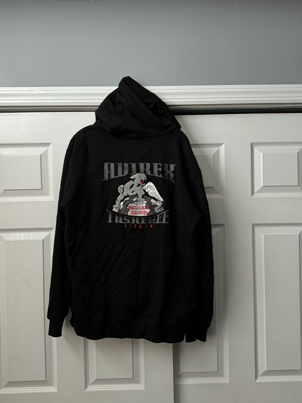 Avirex Avirex Black Hoodie Size US L / EU 52-54 / 3 - 2 Thumbnail