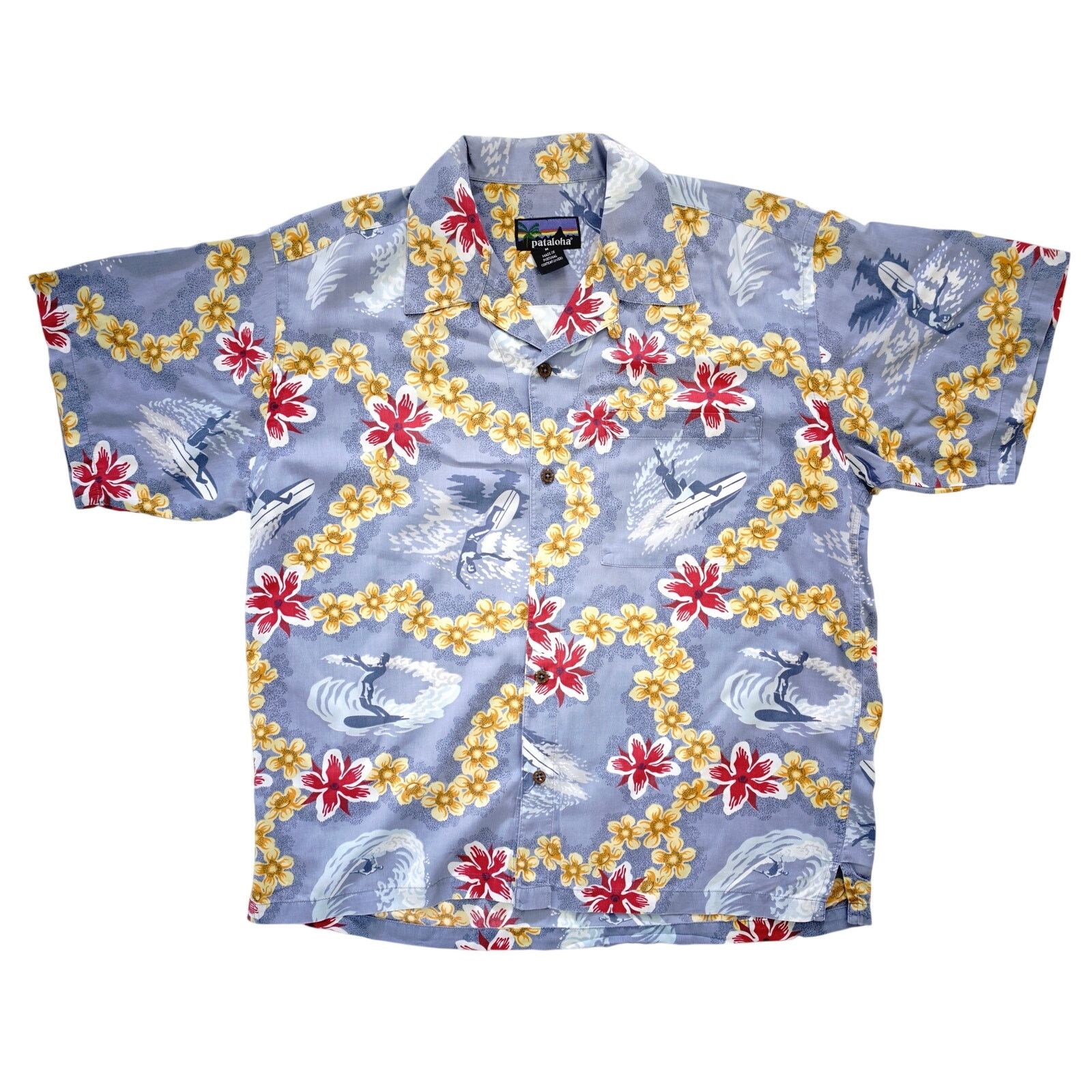 Patagonia Vintage 90's Patagonia Pataloha Hawaiian Shirt Mens Medium Size US M / EU 48-50 / 2 - 1 Thumbnail