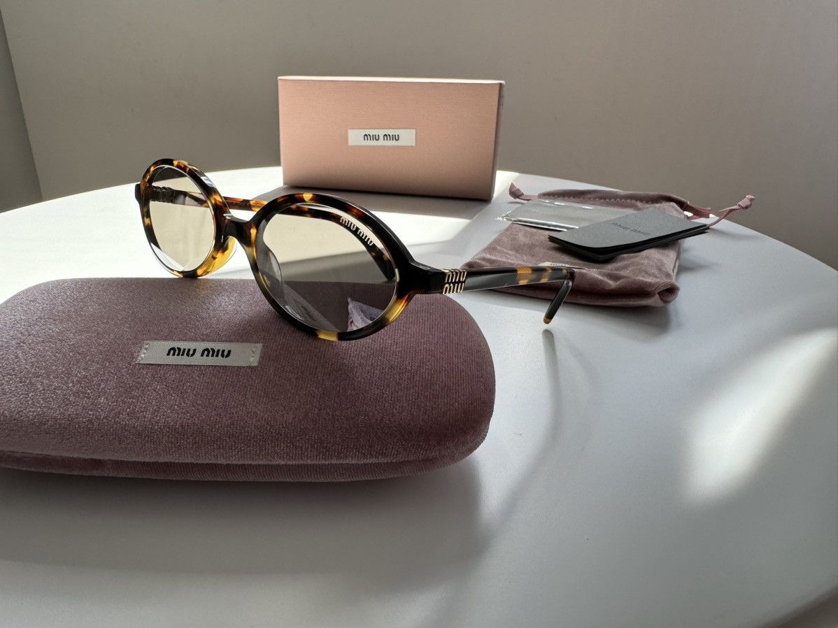 Miu Miu NEW Miu Miu sunglasses MU 04ZS VAU-07F Size ONE SIZE - 3 Thumbnail