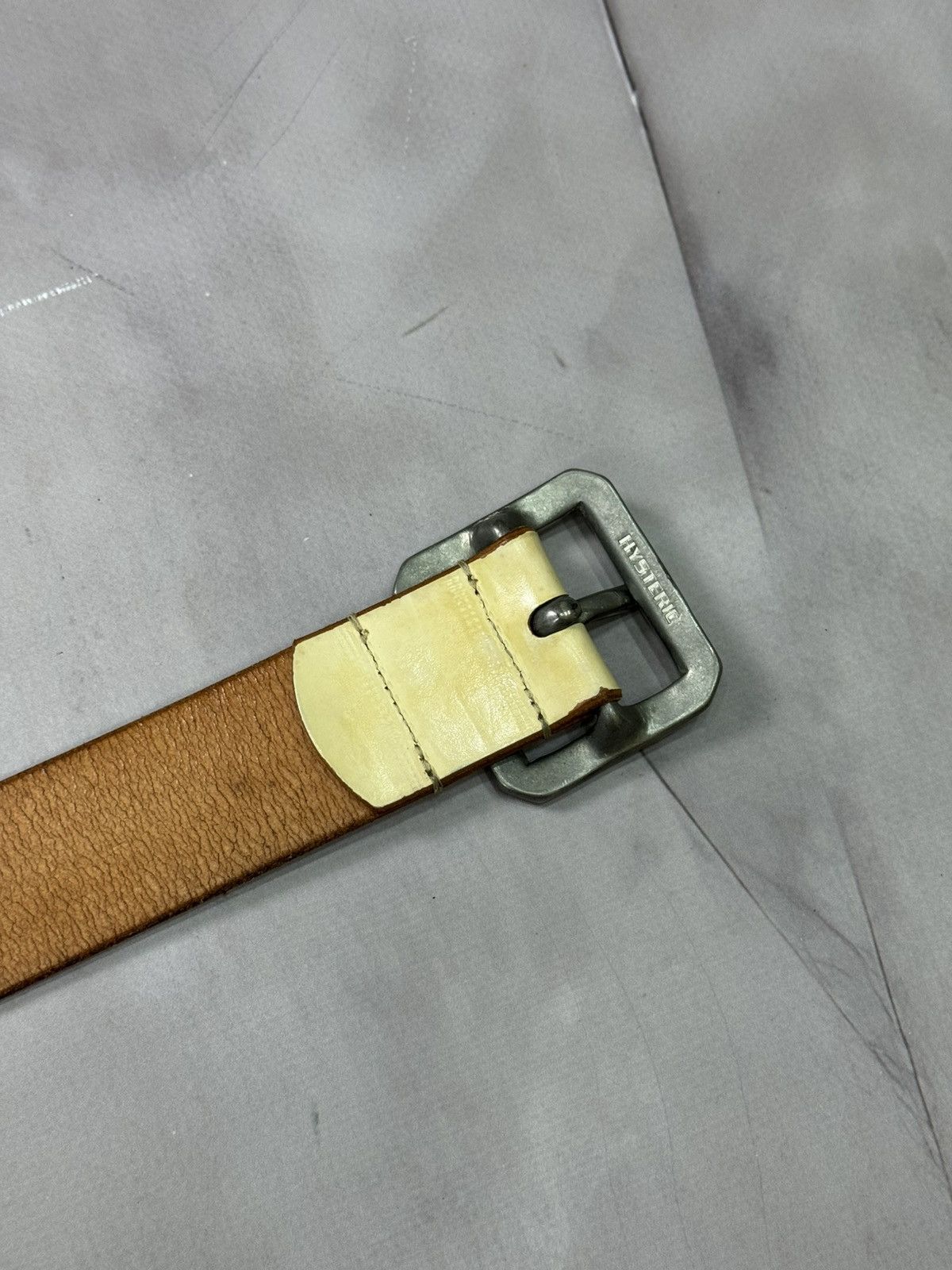 Hysteric Glamour Hysteric Glamour Repeat Logo Leather Belt(W31-36) Size ONE SIZE - 12 Thumbnail