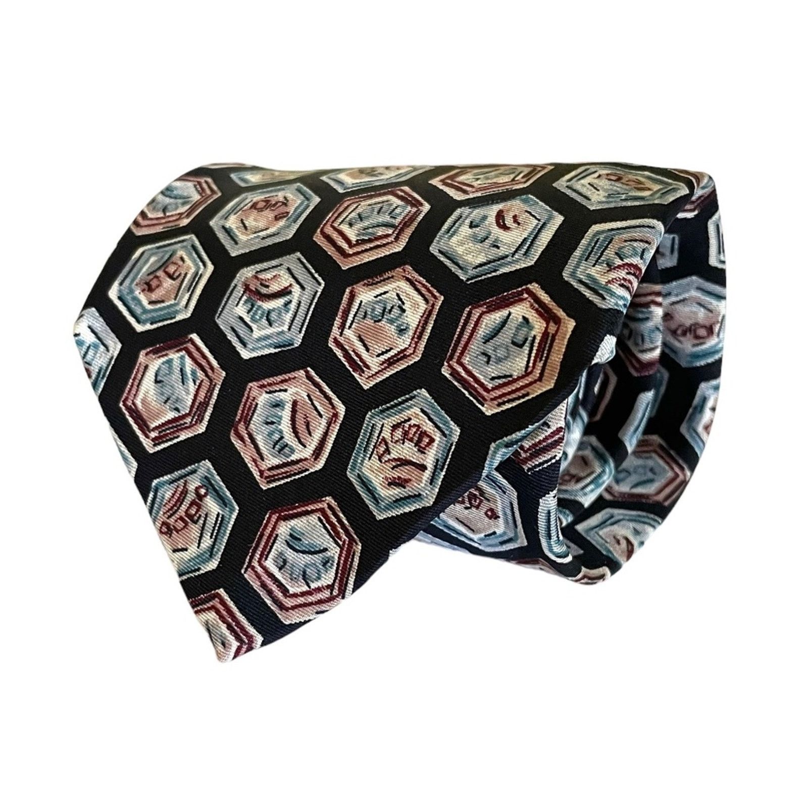 Robert Talbott Vintage Robert Talbott Studio at Halls Silk Necktie Wide Tie Size ONE SIZE - 1 Thumbnail